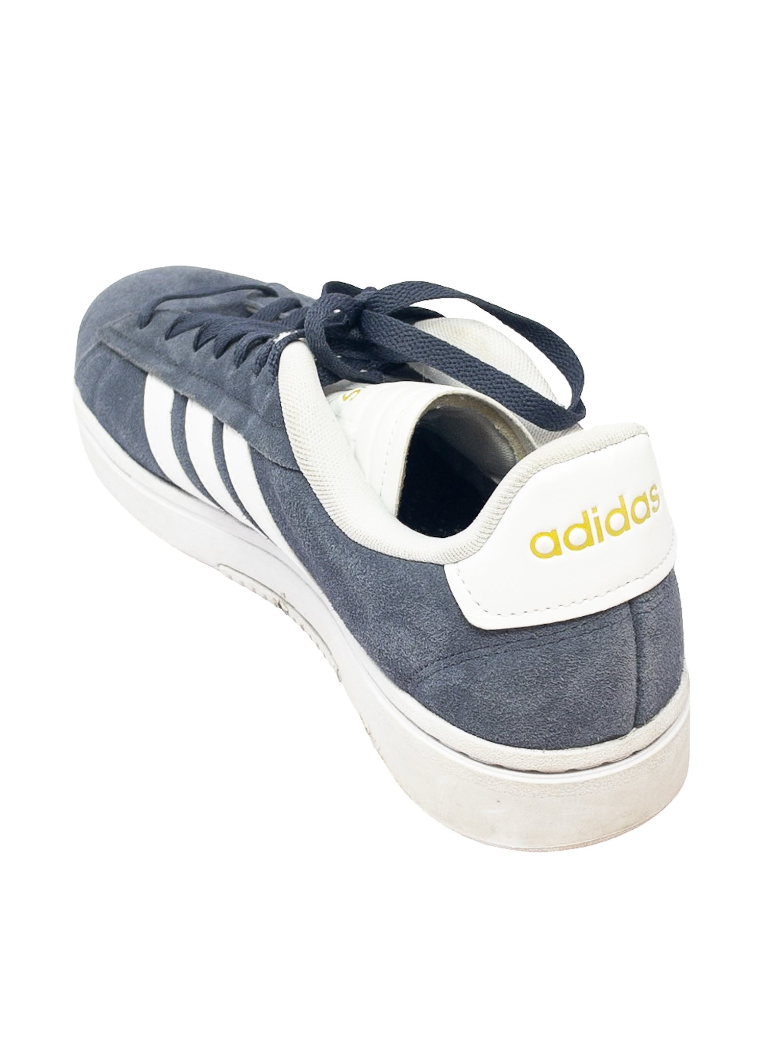 Adidas Gray White Tie Suede 11 Sneakers