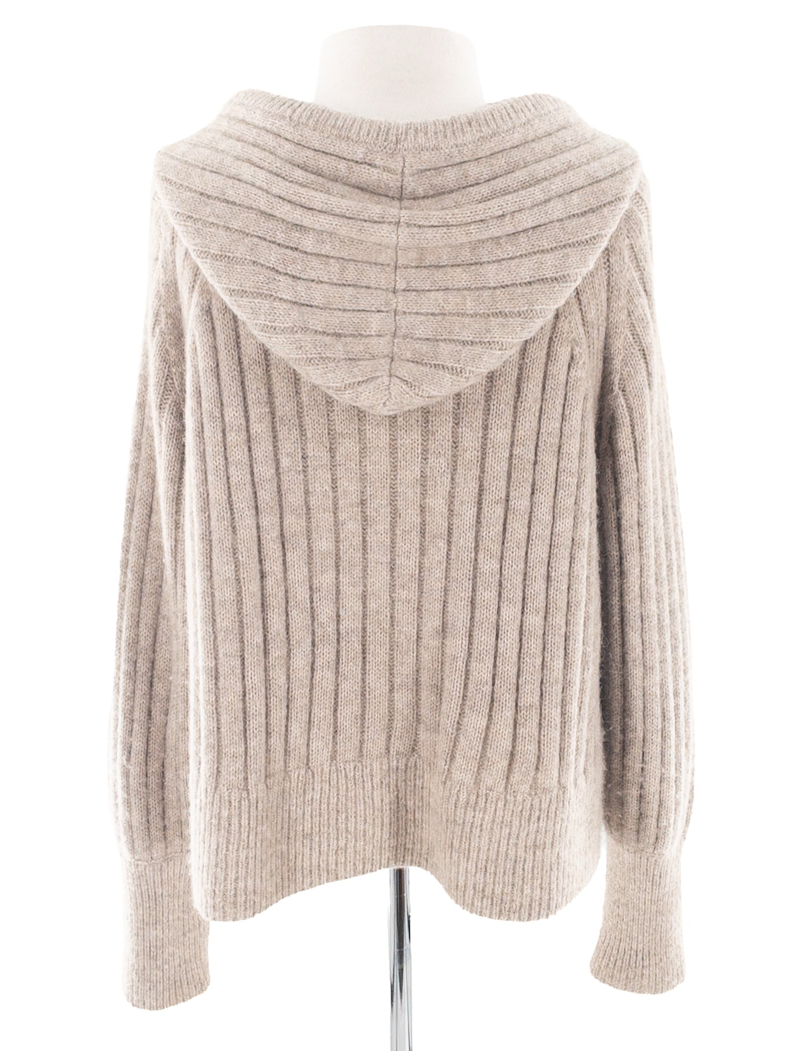 Eleven Six Oatmeal Ribbed Alpaca Blend Size XS/S Sweaters