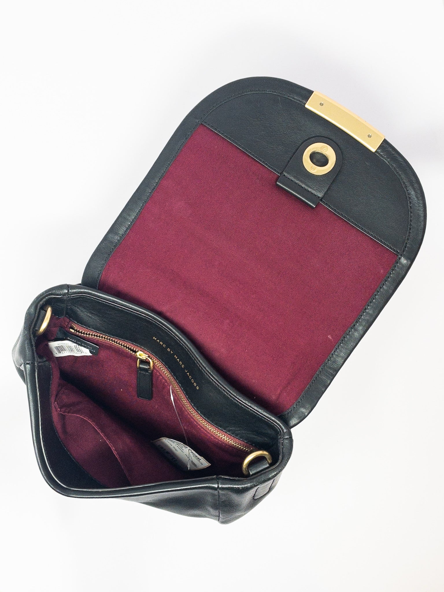 Marc Jacobs Black Leather Cross Body