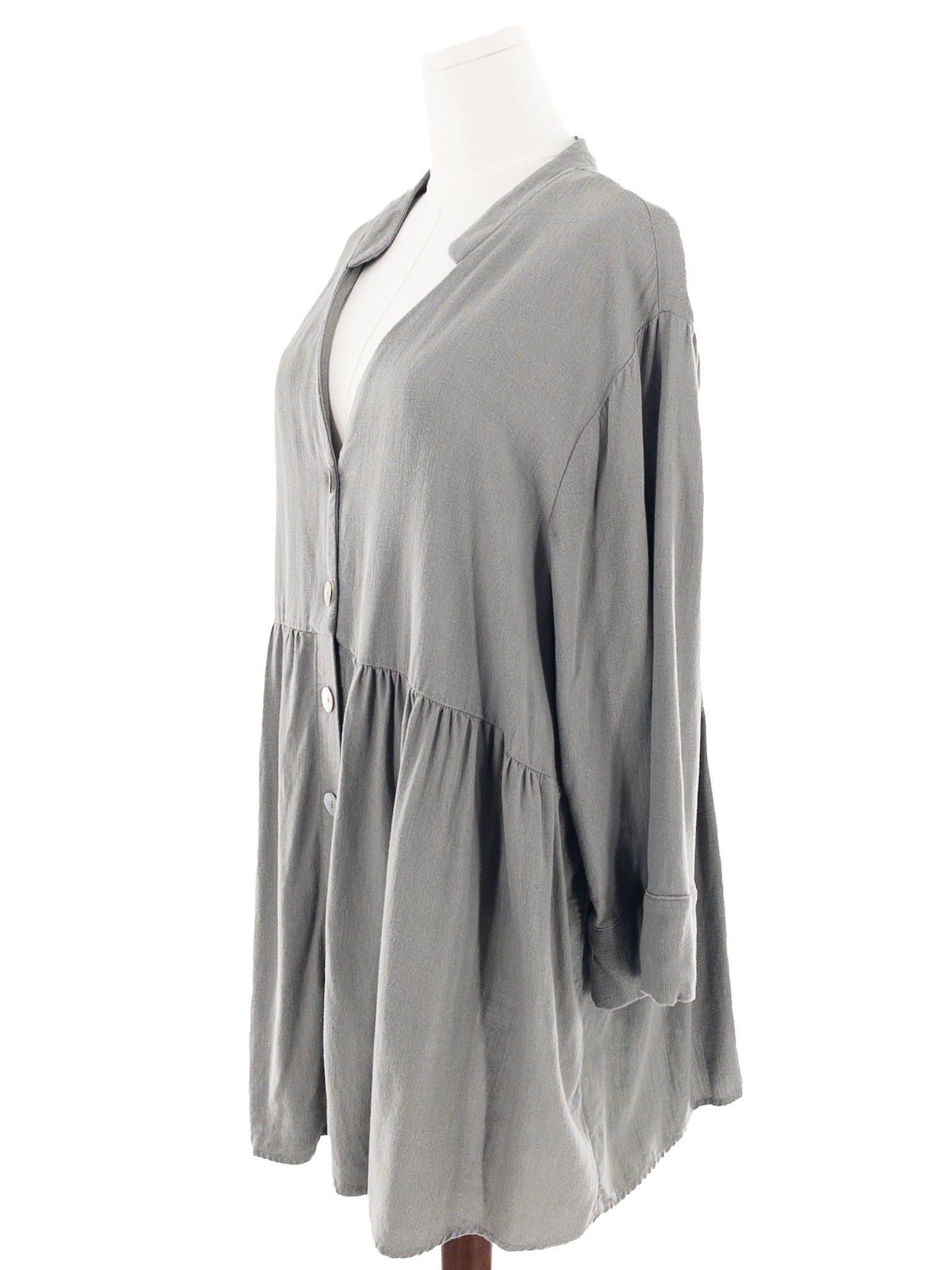 Black Tape Taupe Size 3X Tunic