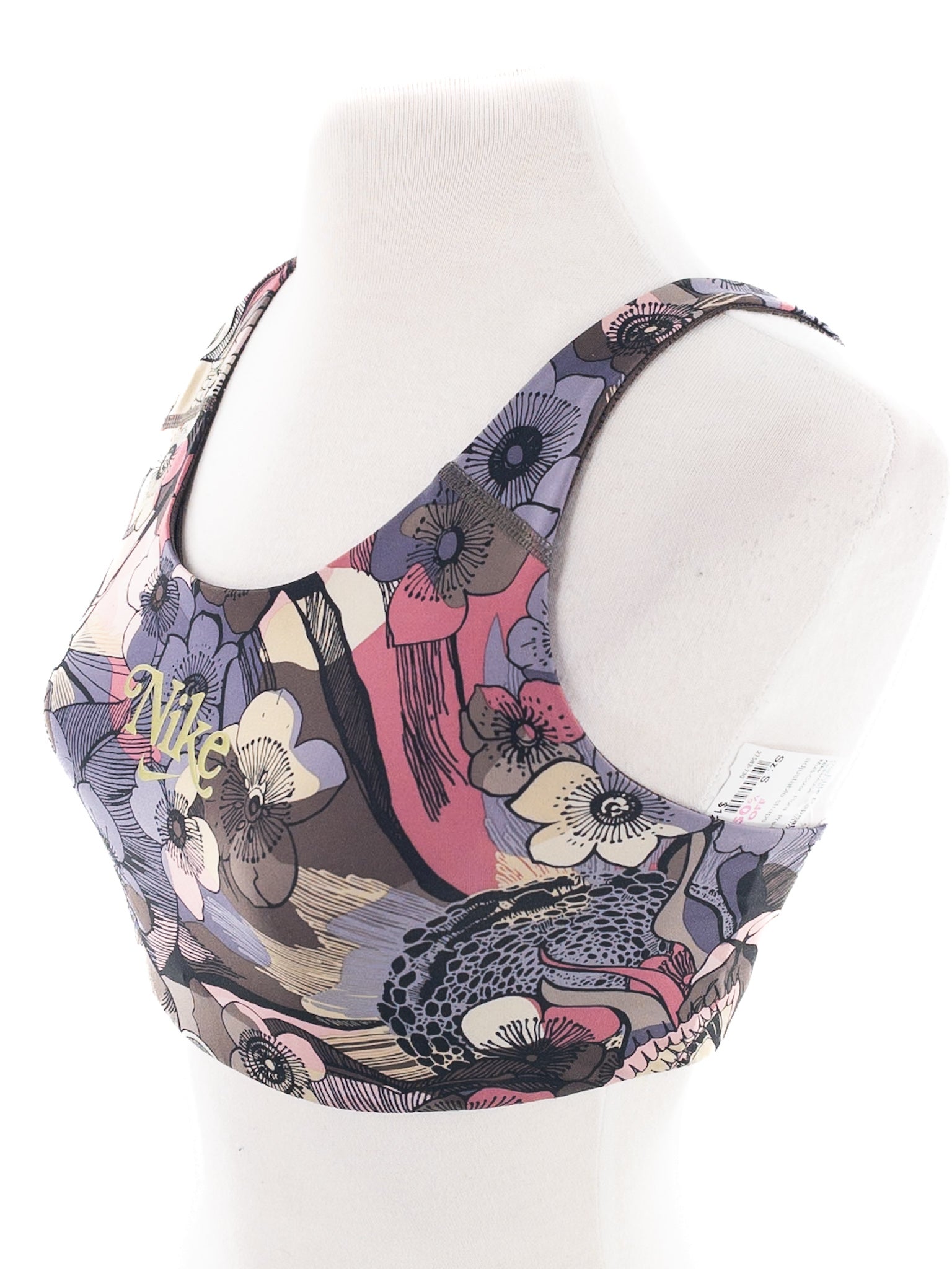 Nike Multi-Color Floral Size S Tanks/Active