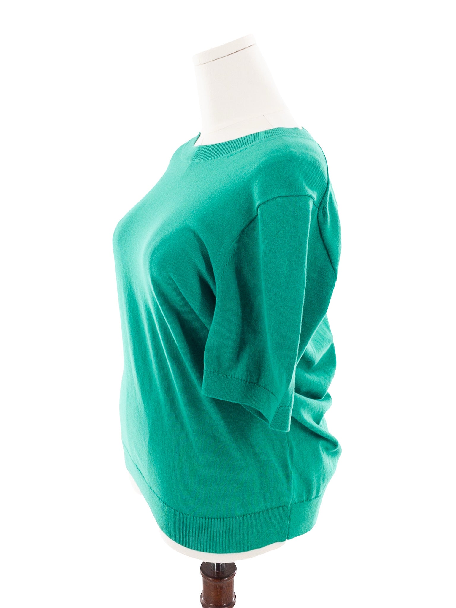 J Crew Green Cotton Size XL Sweaters