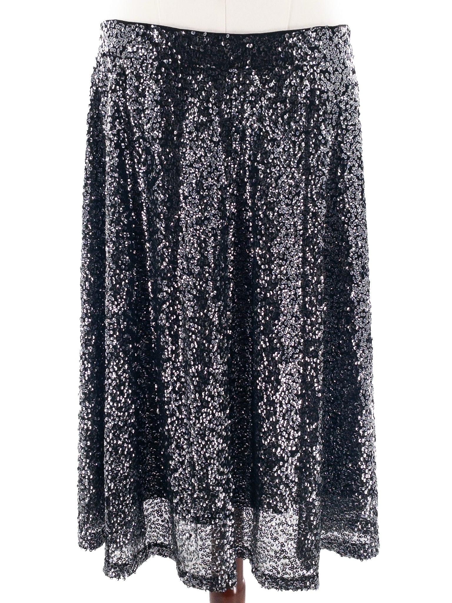 Lane Bryant Charcoal Sequin Polyester Size 18/20 Skirt
