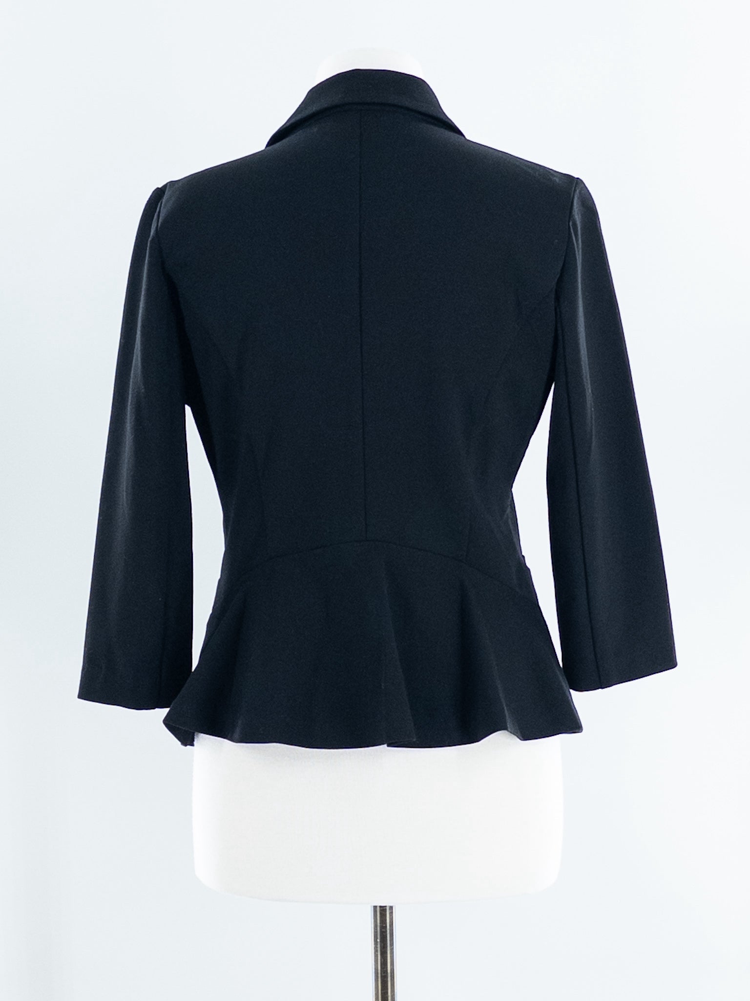 41 Hawthorn Black Rayon Blend Size S Blazer