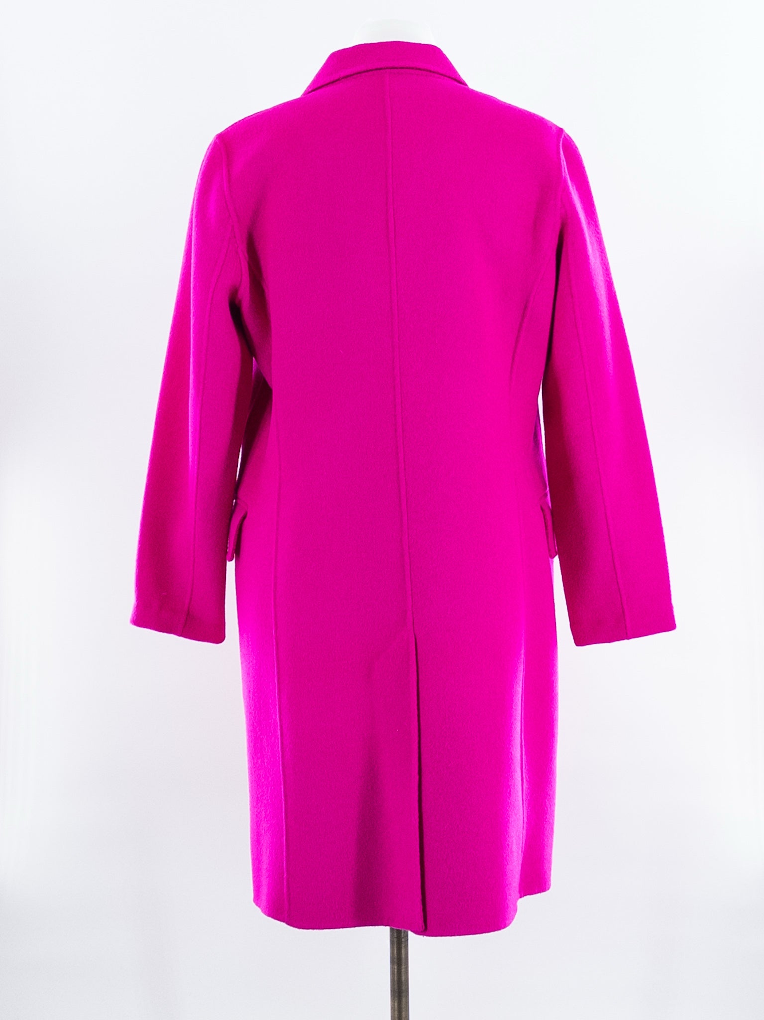 BCBG Fuschia Wool Size L Coat