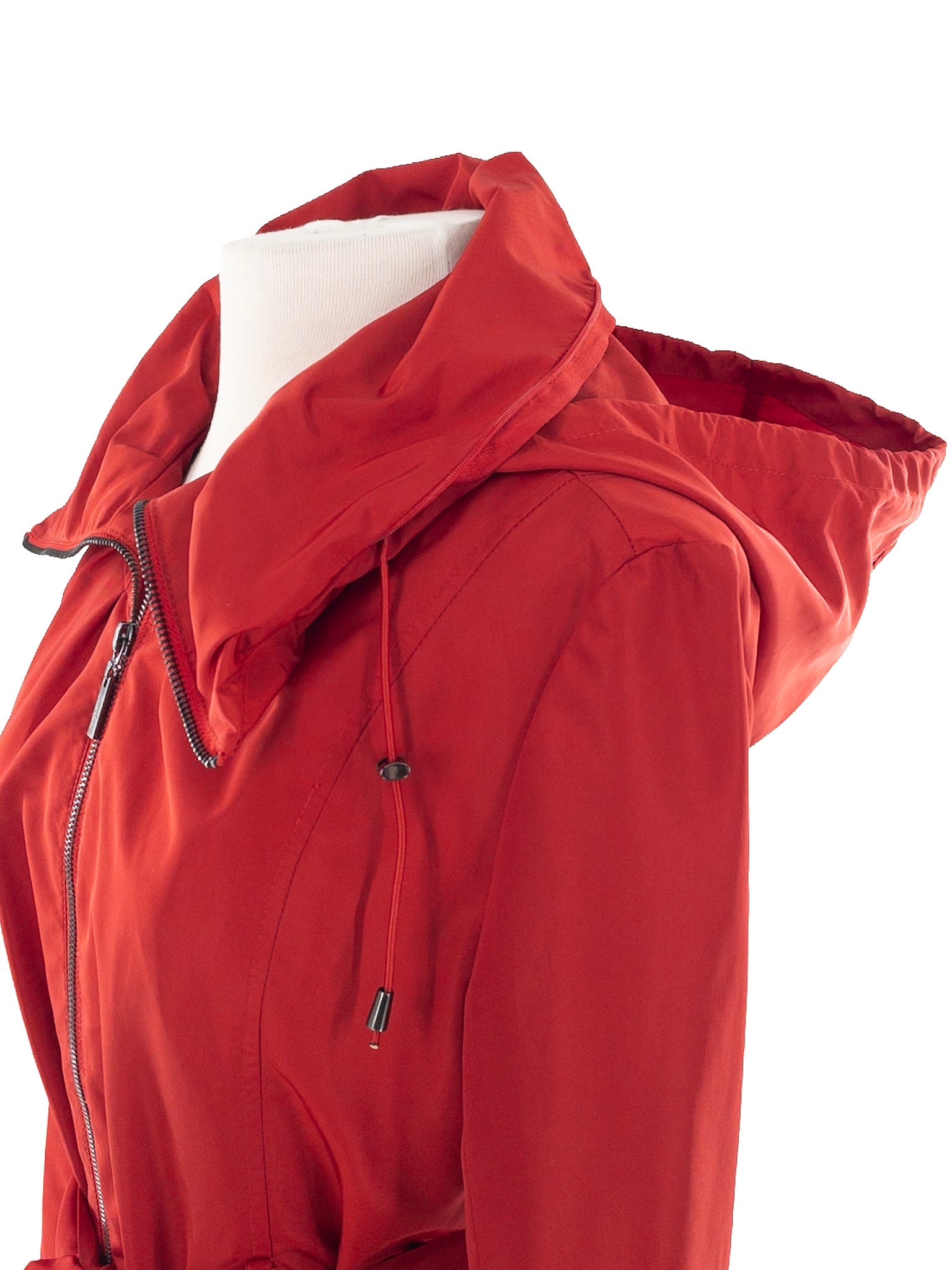 Cole Haan Red Polyester Size M Raincoat