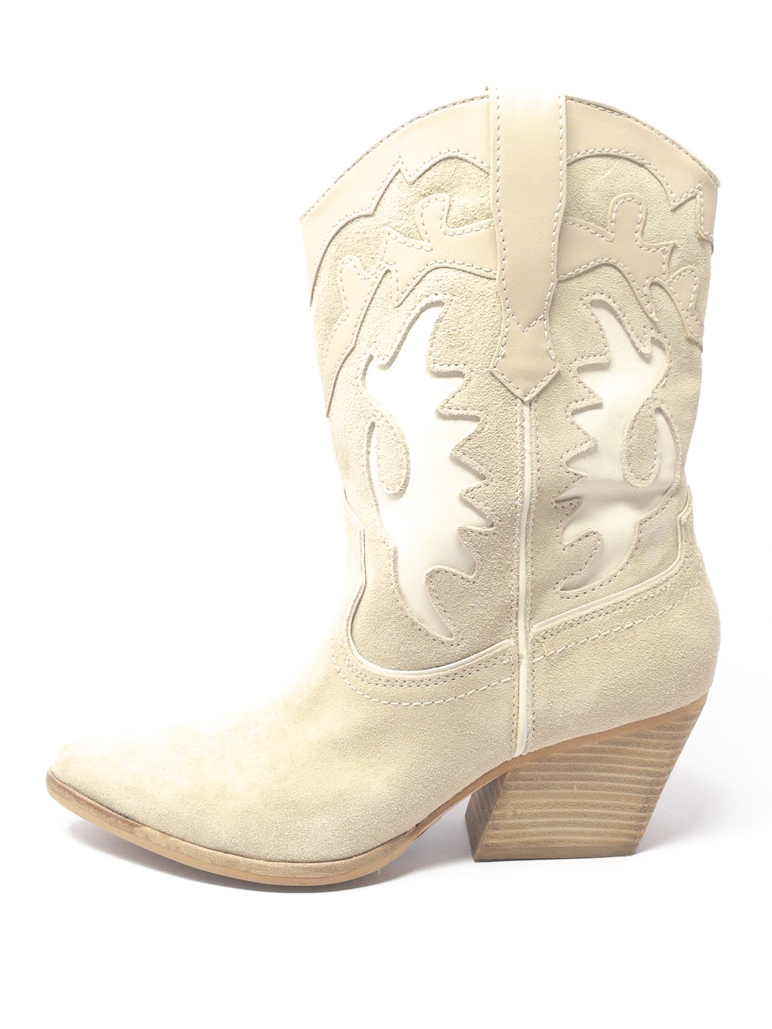 Dolce Vita Stone Blush Stitch Suede 9.5 Boots