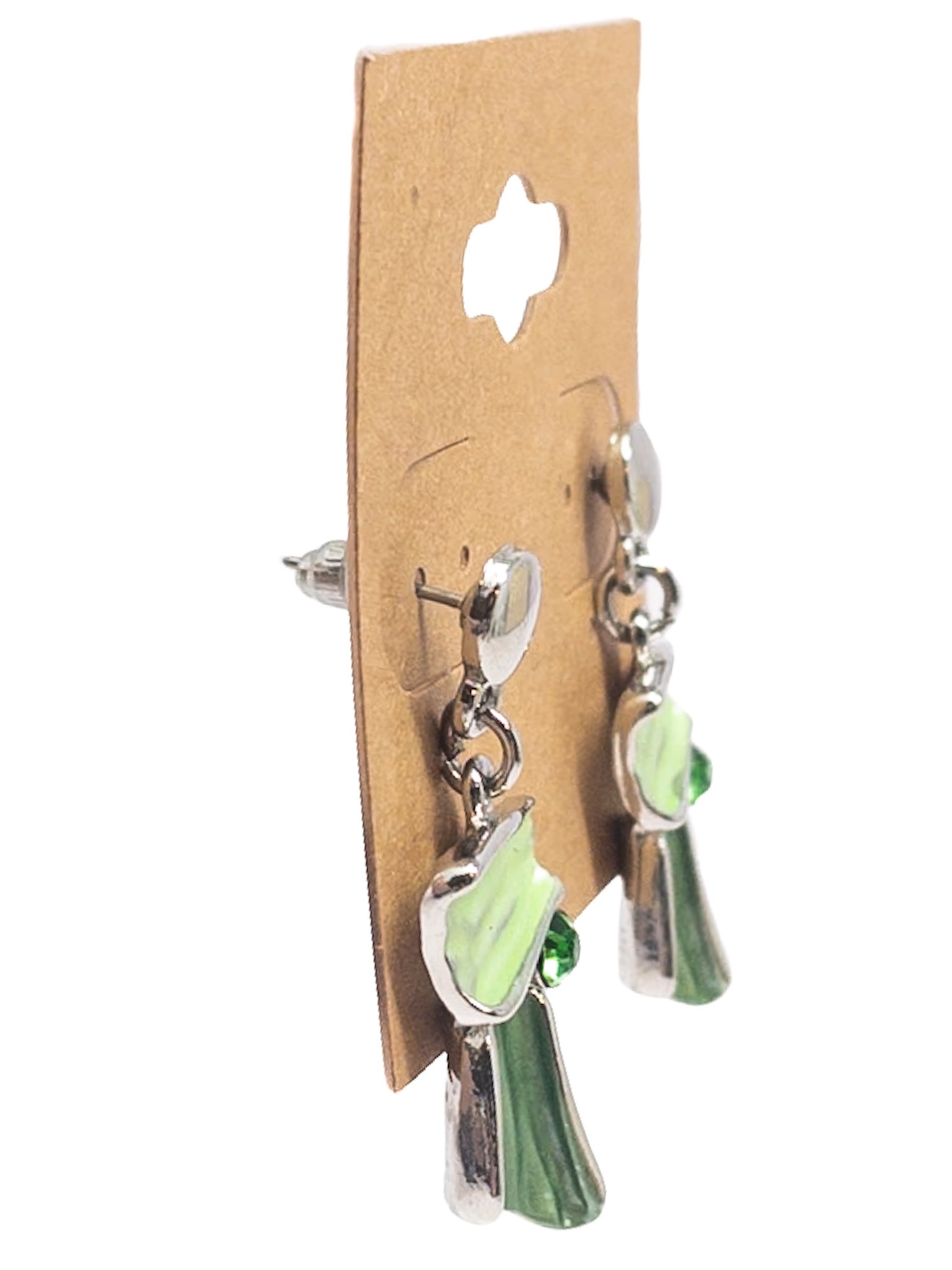 Green Earrings