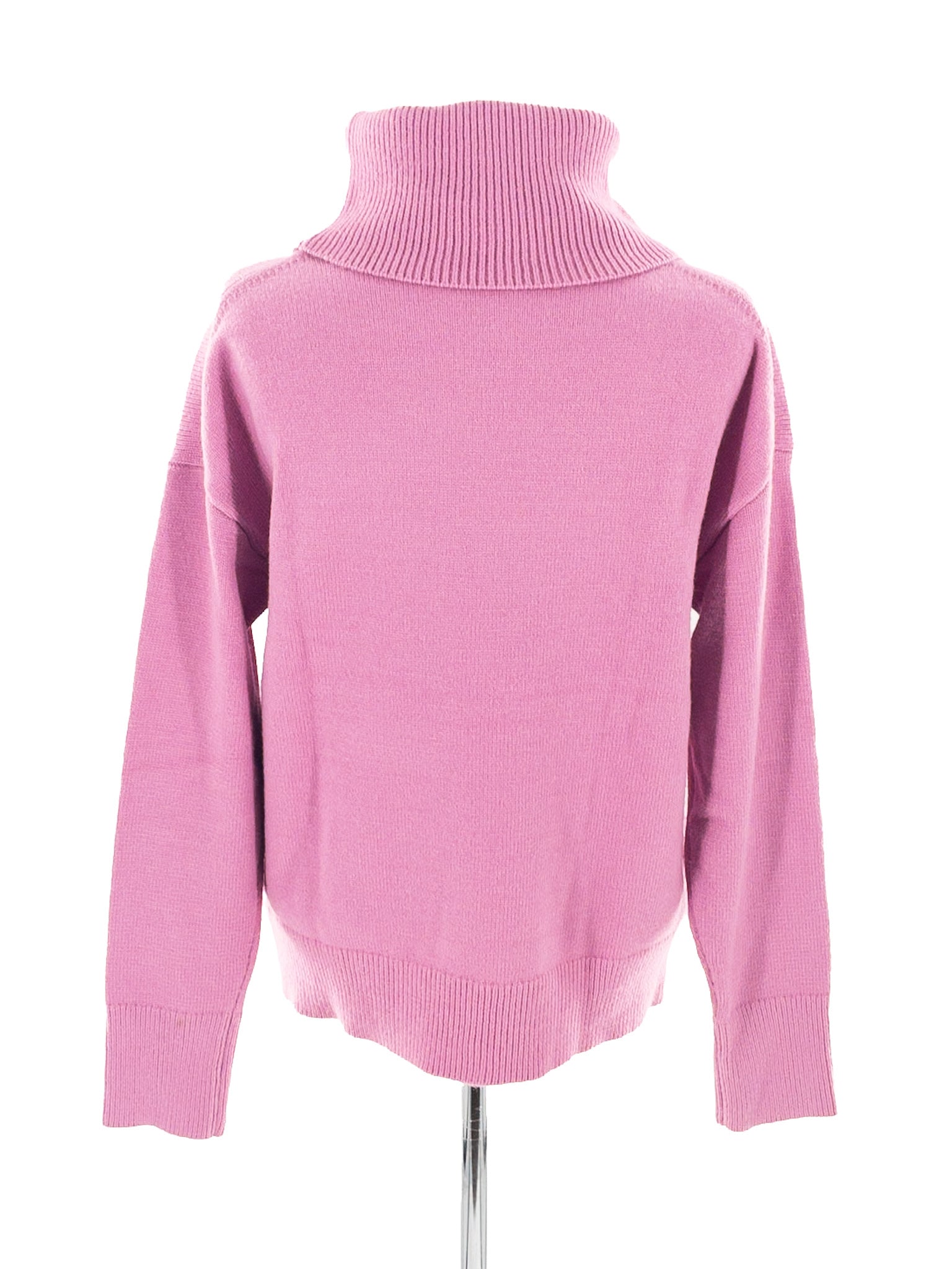 Hem & Thread Pink Chunky Acrylic Blend Size S Sweaters
