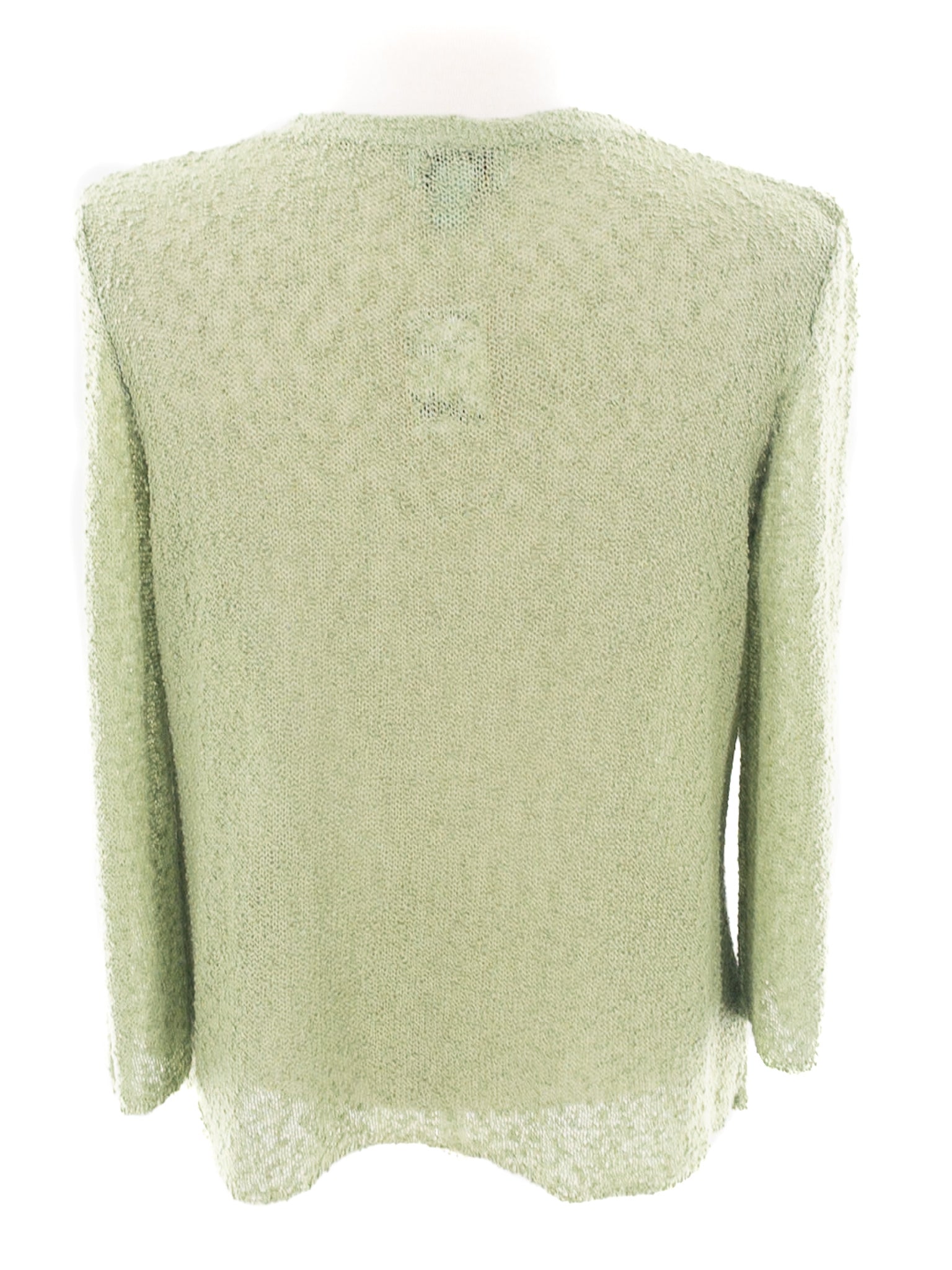 River Moss Open Front Acrylic Blend Size S Cardigan