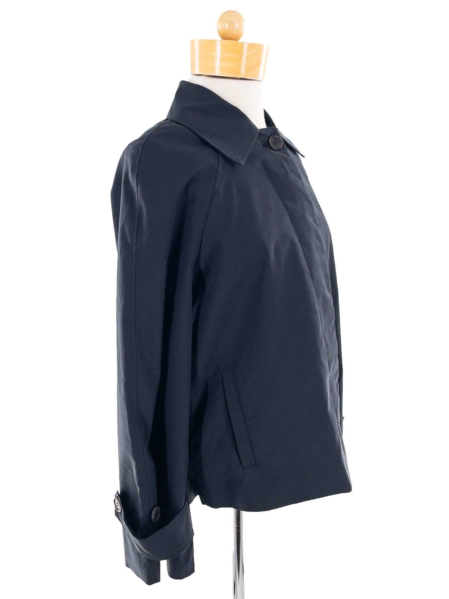 Bagatelle Black Hooded Polyester Size S Jacket