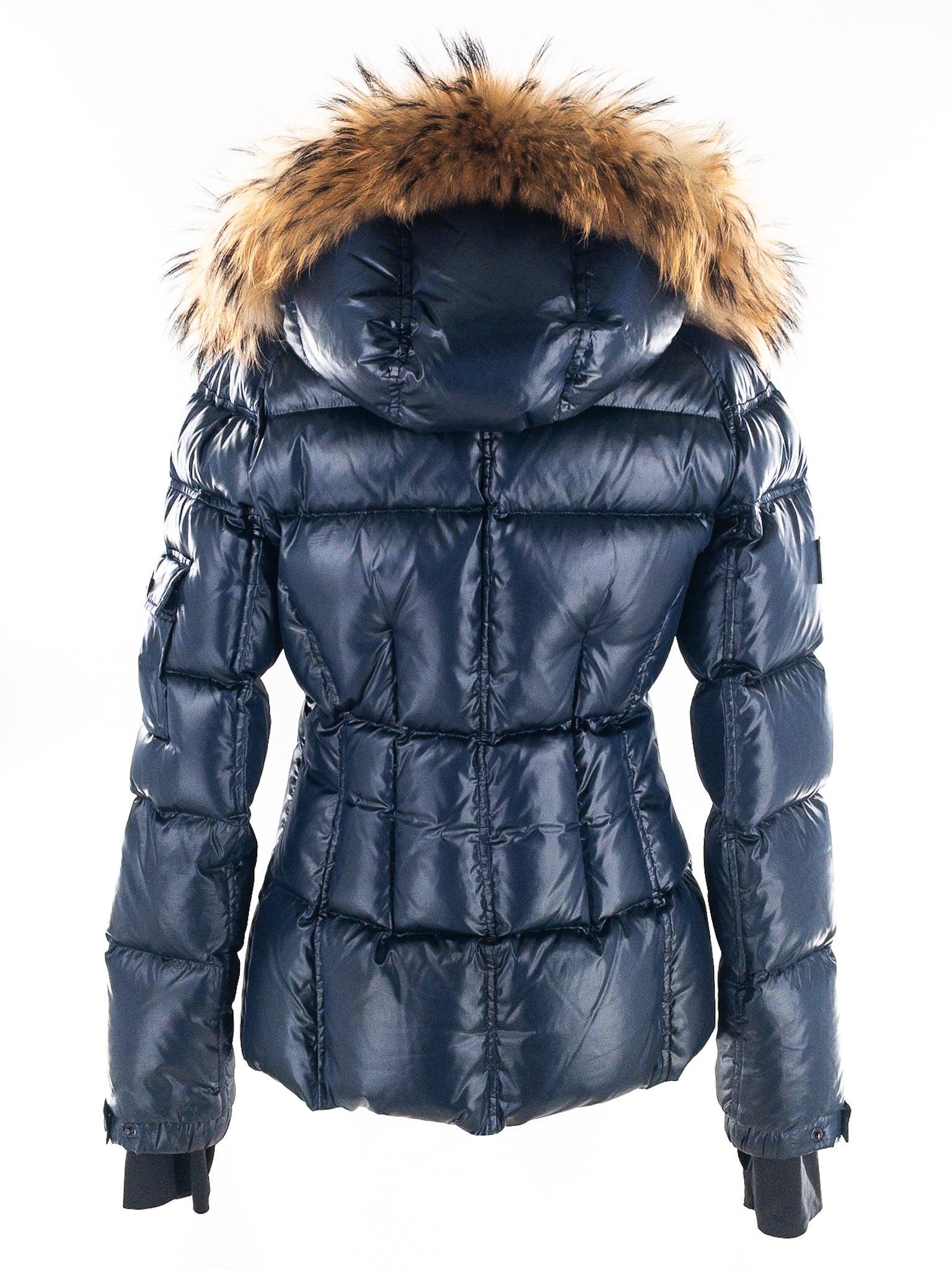 Sam Navy Hooded Puffer Size XS/S Jacket