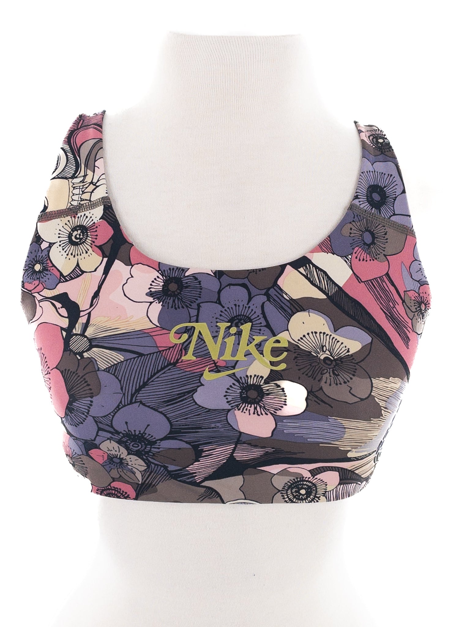Nike Multi-Color Floral Size S Tanks/Active