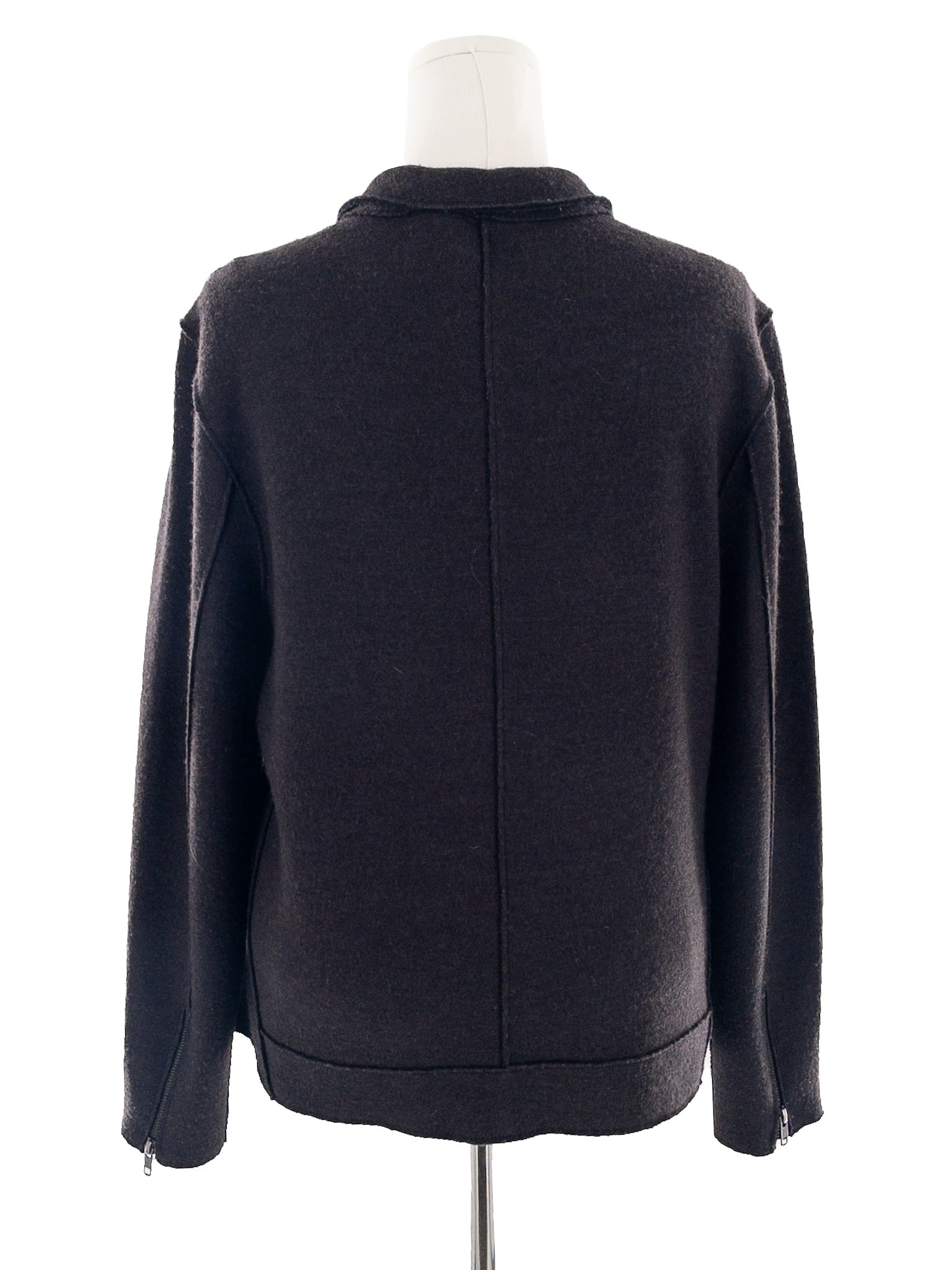 Eileen Fisher Brown Wool Blend Size XL Jacket