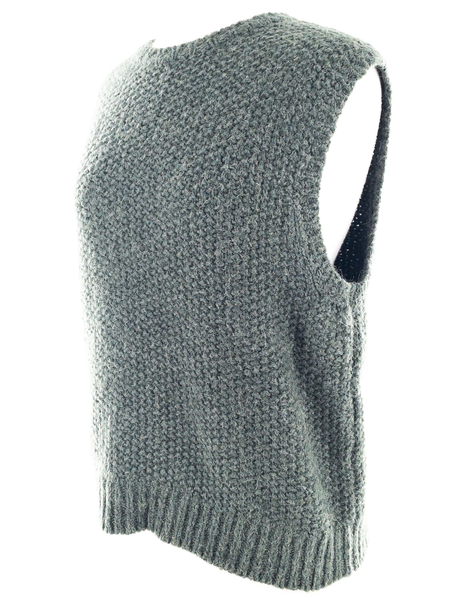 NRBY Olive Nubby Al Paca Size M Sweater Vest