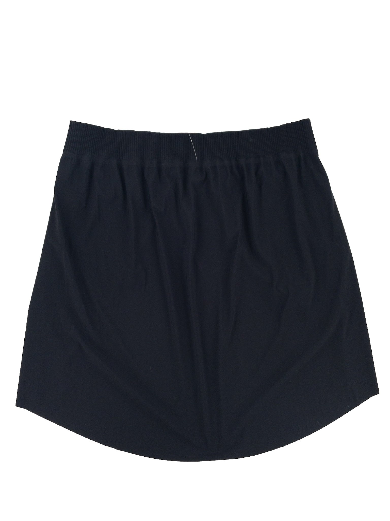 Athleta Black Smocked Polyester Blend Size 3X Skirt