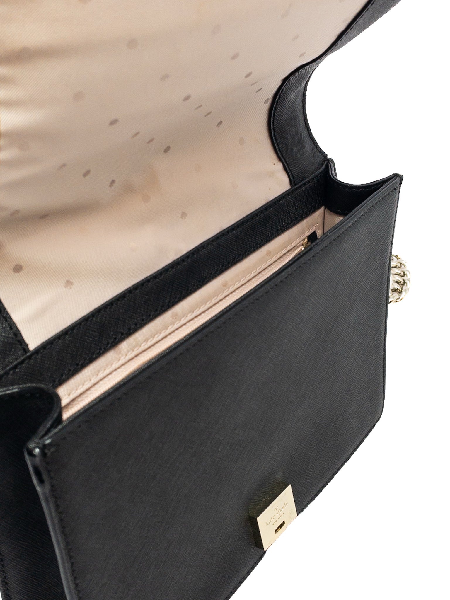 Kate Spade Black Jeweled Leather Purse