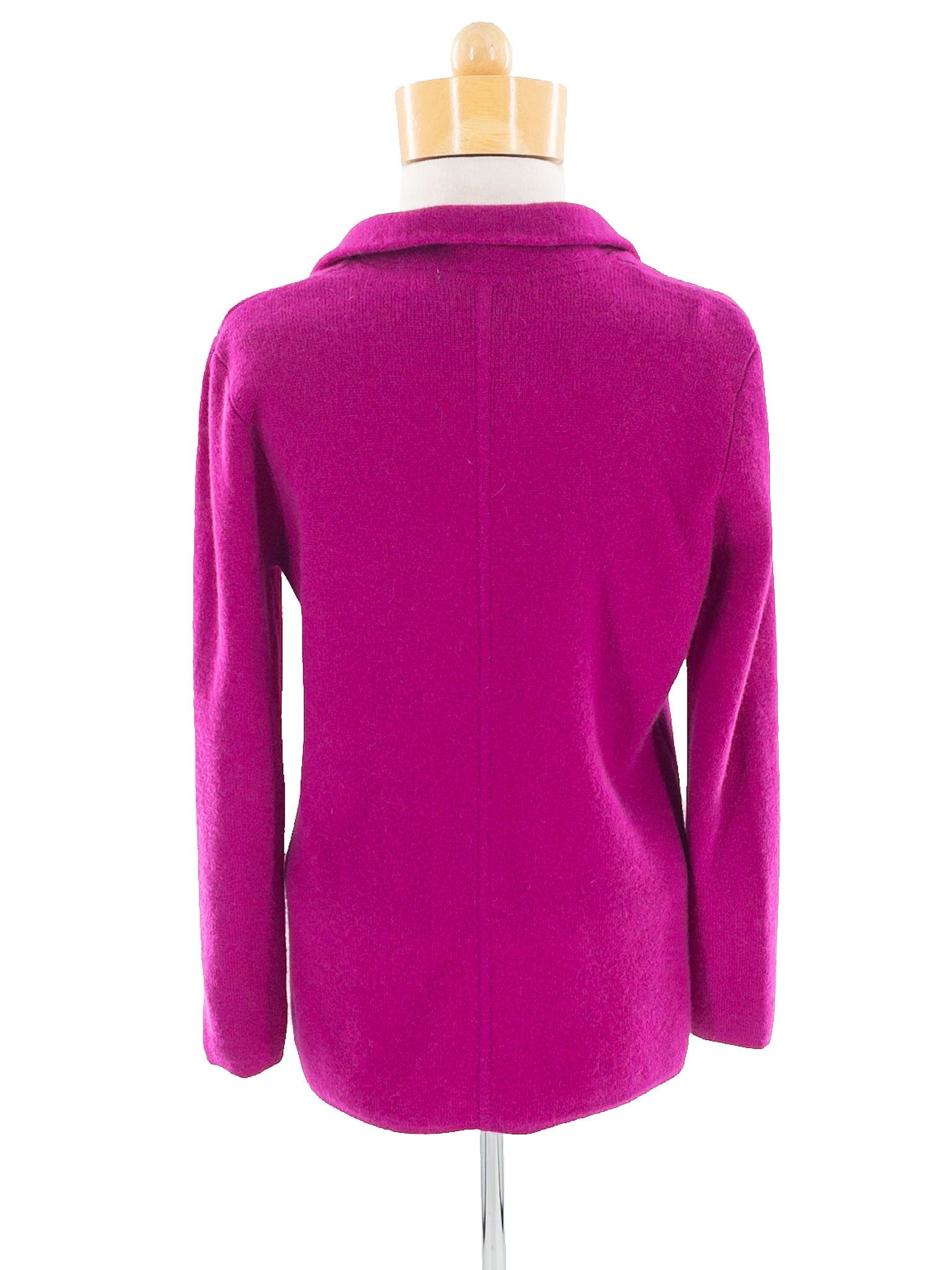 Charter Club Fuschia Cashmere Size S Blazer