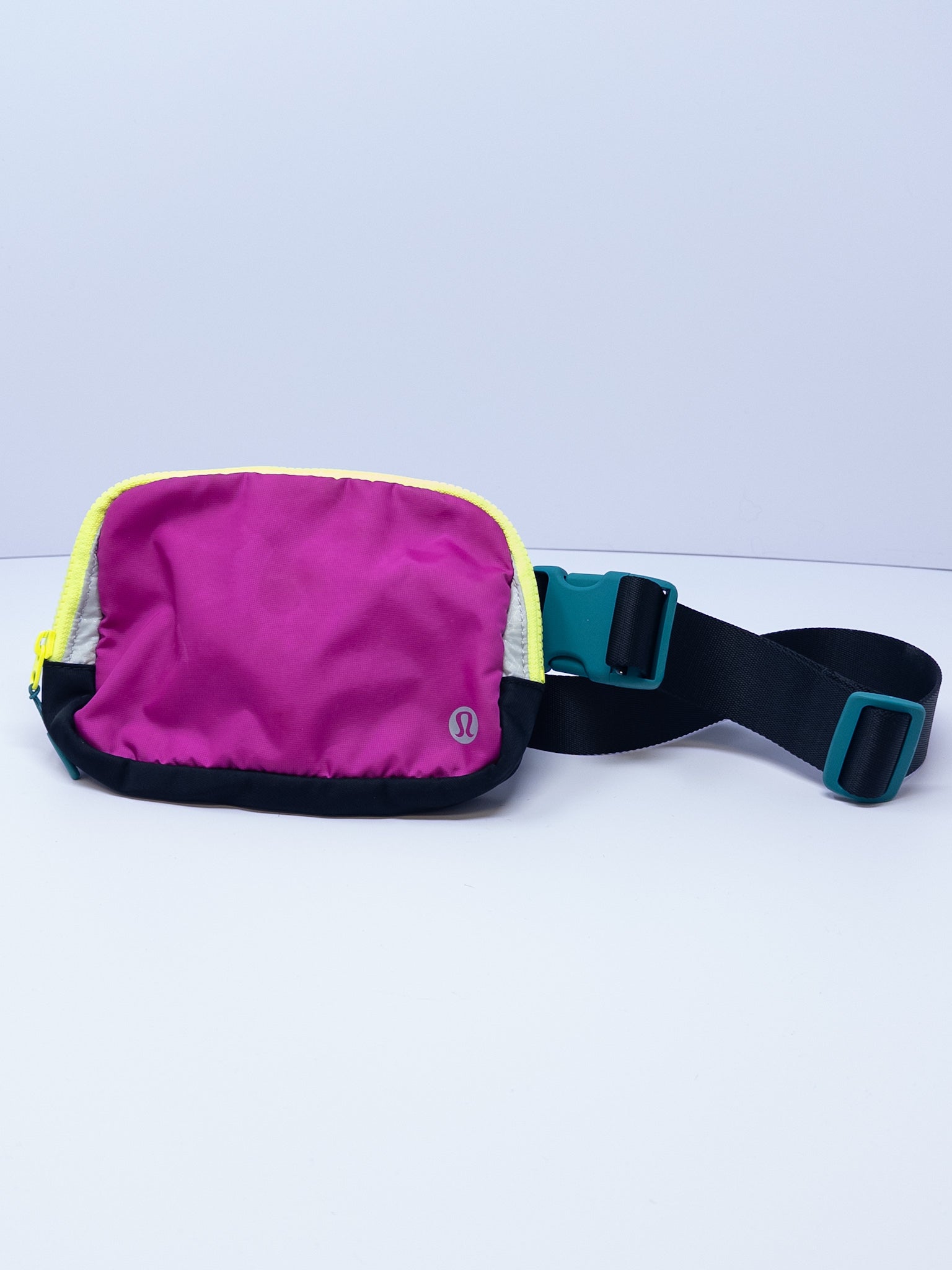 Lululemon Neon Color Block Nylon Purse