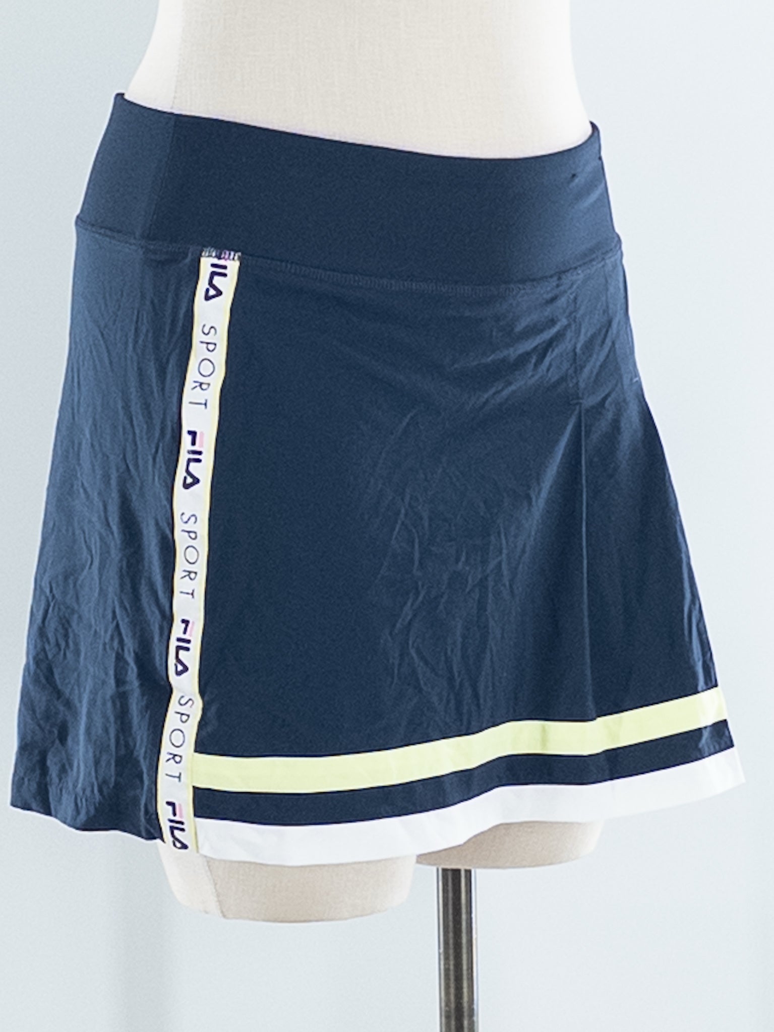 Fila Navy Racer Back Stretch Size S Skorts/Active