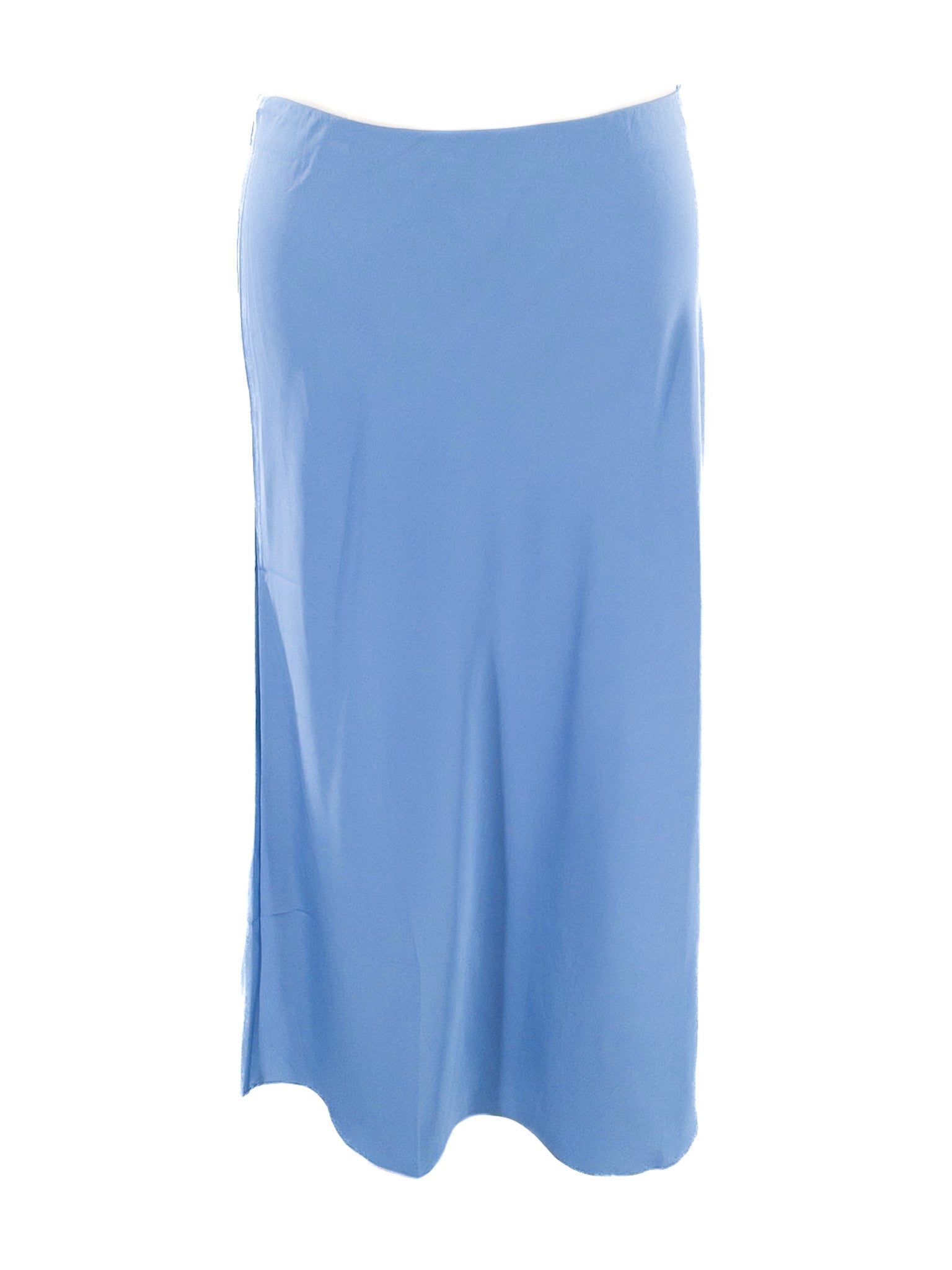 J Crew Light Blue Polyester Size LT Skirt
