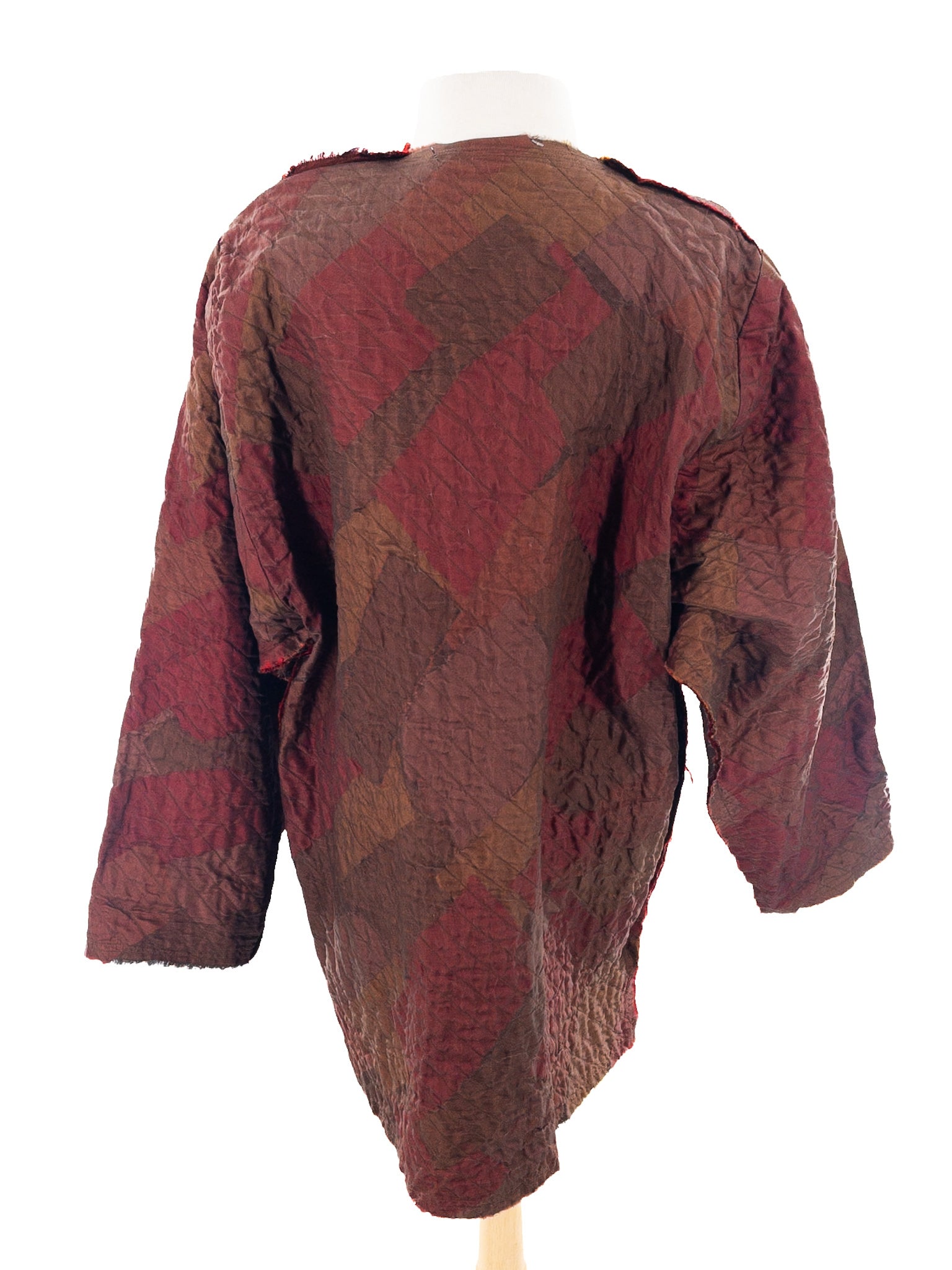 Tim Harding Brick Quilt Silk Size S Blazer