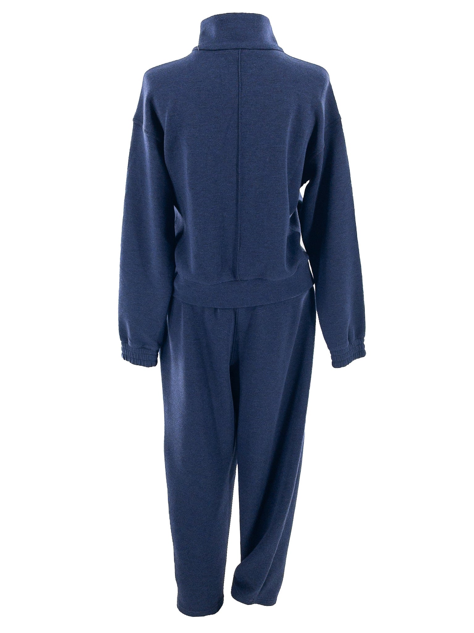Spanx Navy Polyester Blend Straight Size SP Pants Set