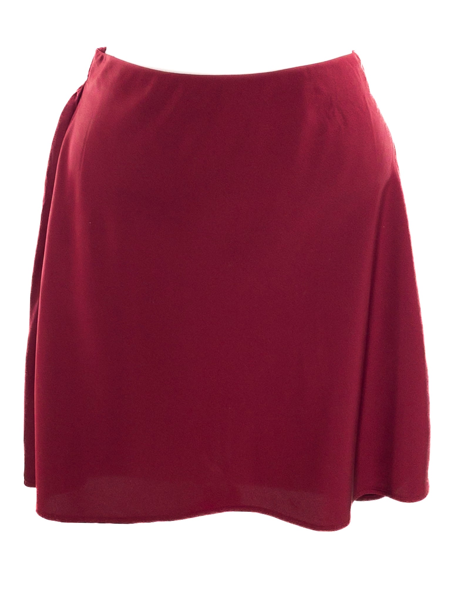 J Crew Wine Polyester Size XS Skirt