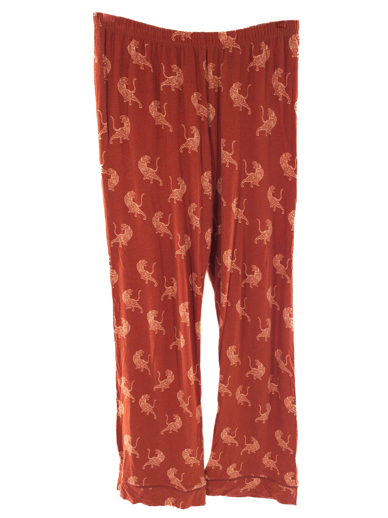 Cosabella Orange Print Cotton Blend Size S Pajamas