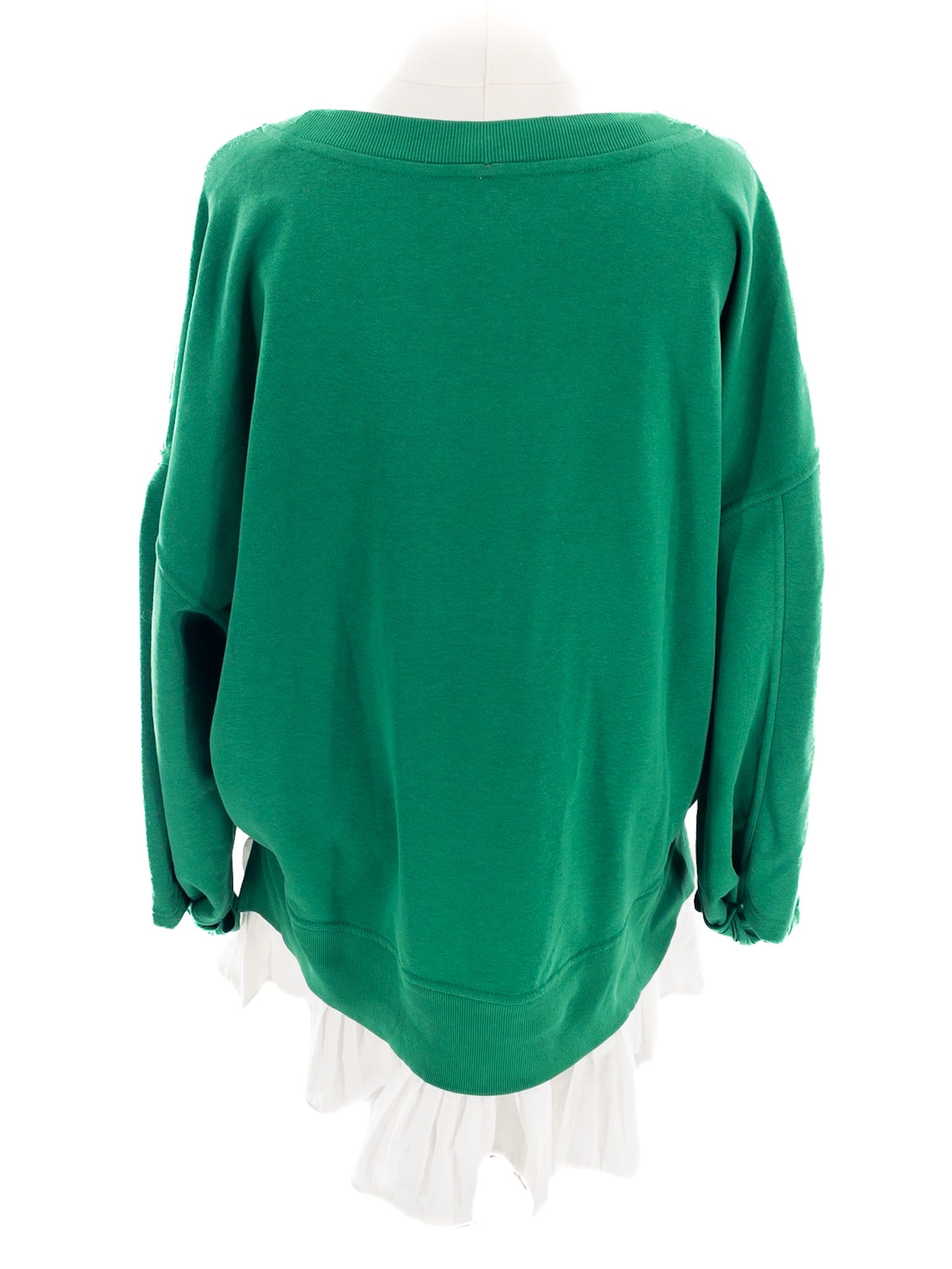Maeve Kelly Green Cotton Blend Size XL Sweatshirt