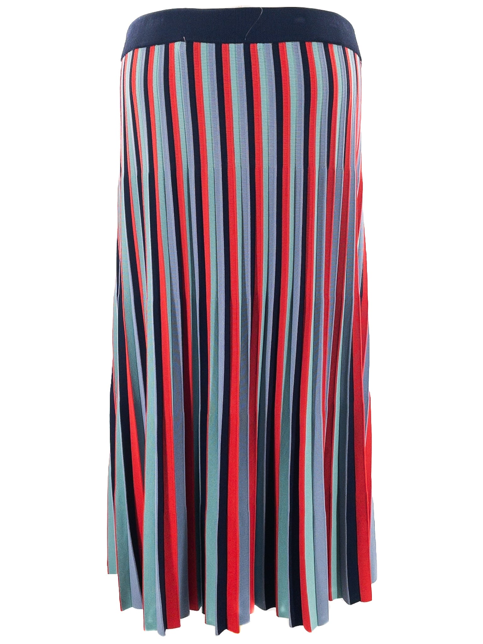 Halogen Multi-Color Stripe Rayon Blend Size XXL Skirt