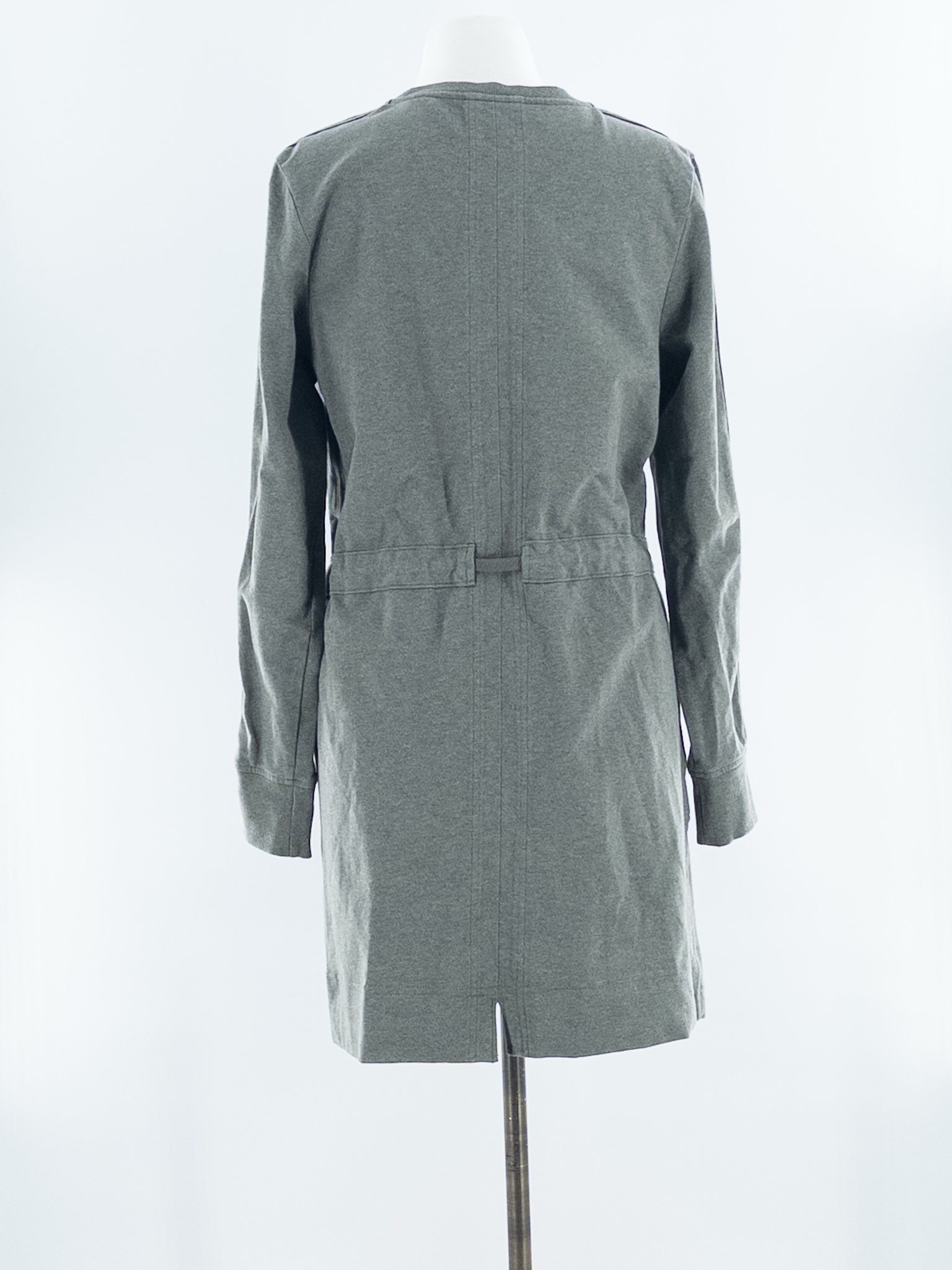 Athleta Gray Knit Long Sleeve Size M Dress