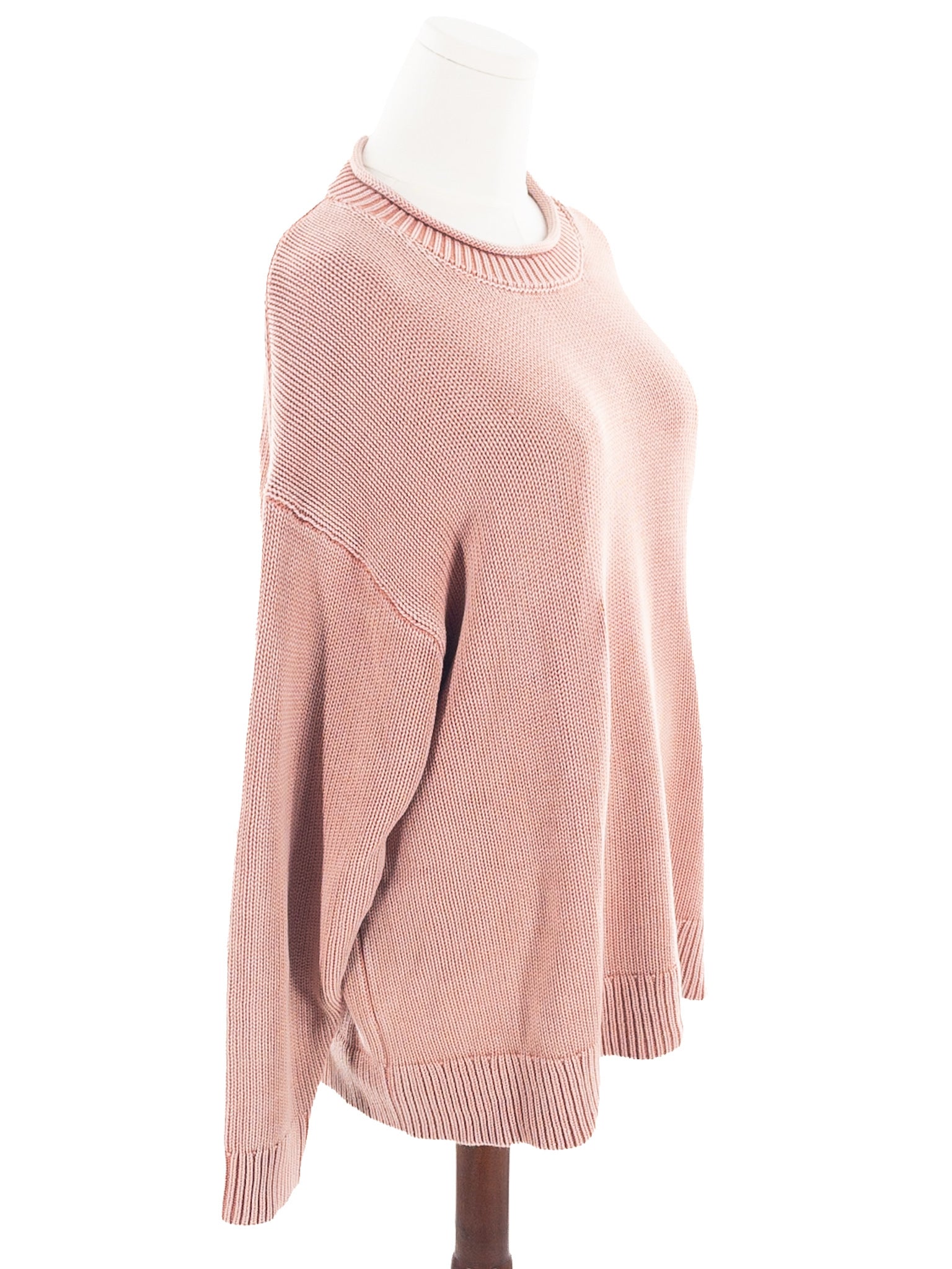 American Eagle Salmon Washed Knit Size L Sweaters