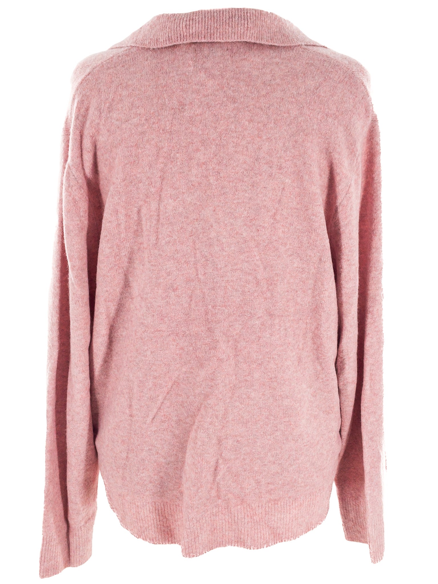 J Crew Pink V Neck Acrylic Blend Size XXL Sweaters