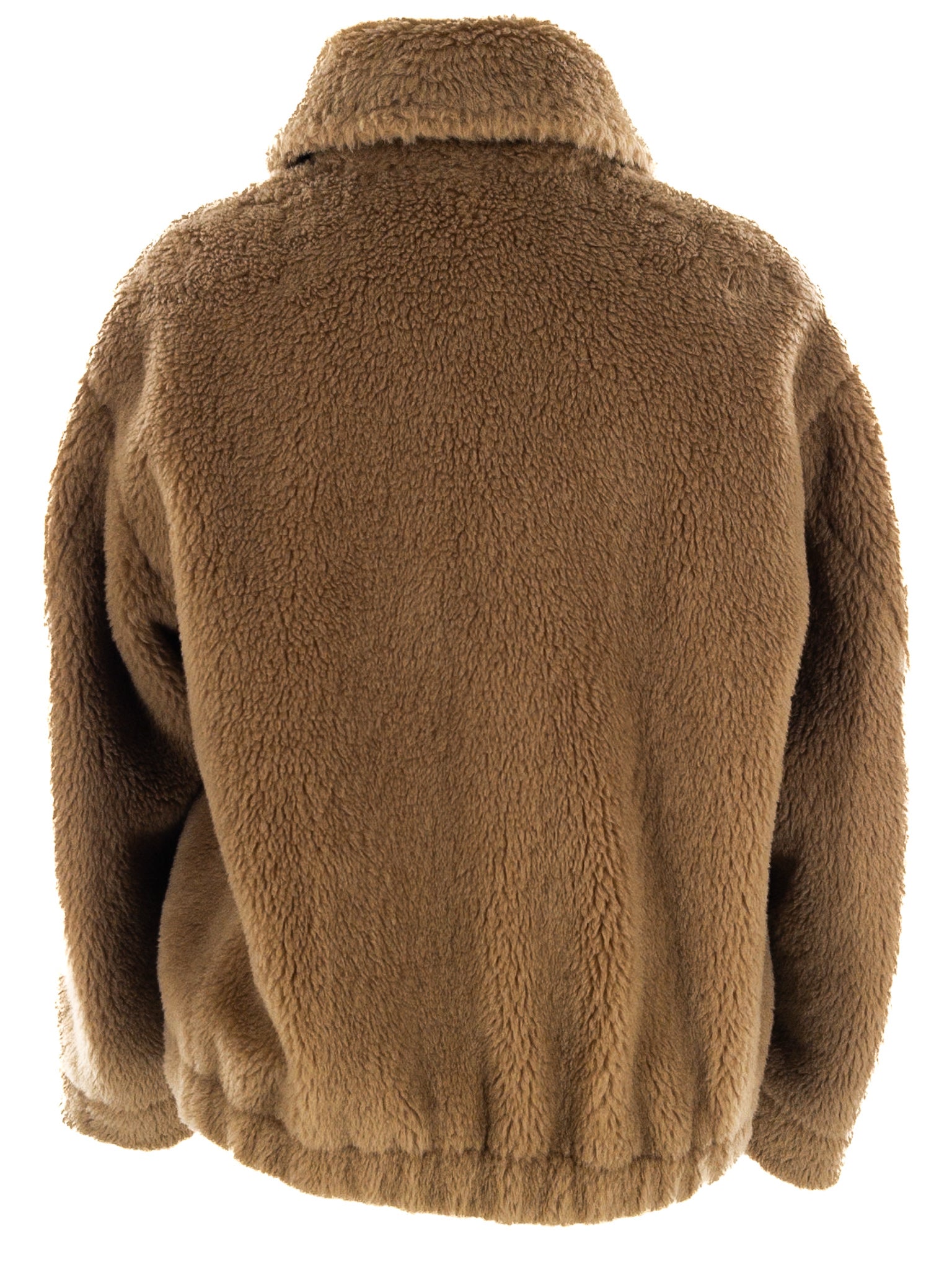 Vince Tan Plush Wool Blend Size L Jacket