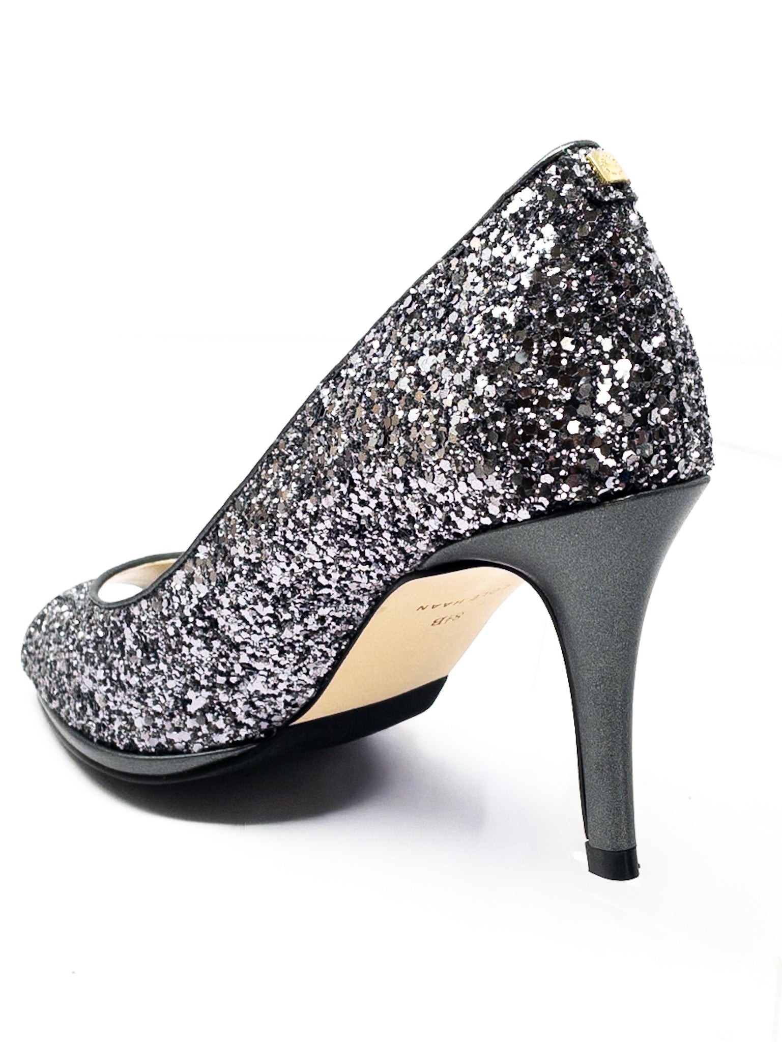 Cole Haan Silver Glitter 8.5 Pumps