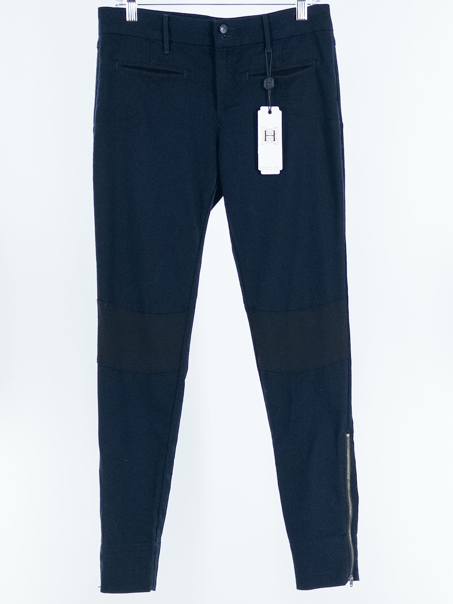 Habitual Navy Cotton Blend Skinny Size 8 Pants