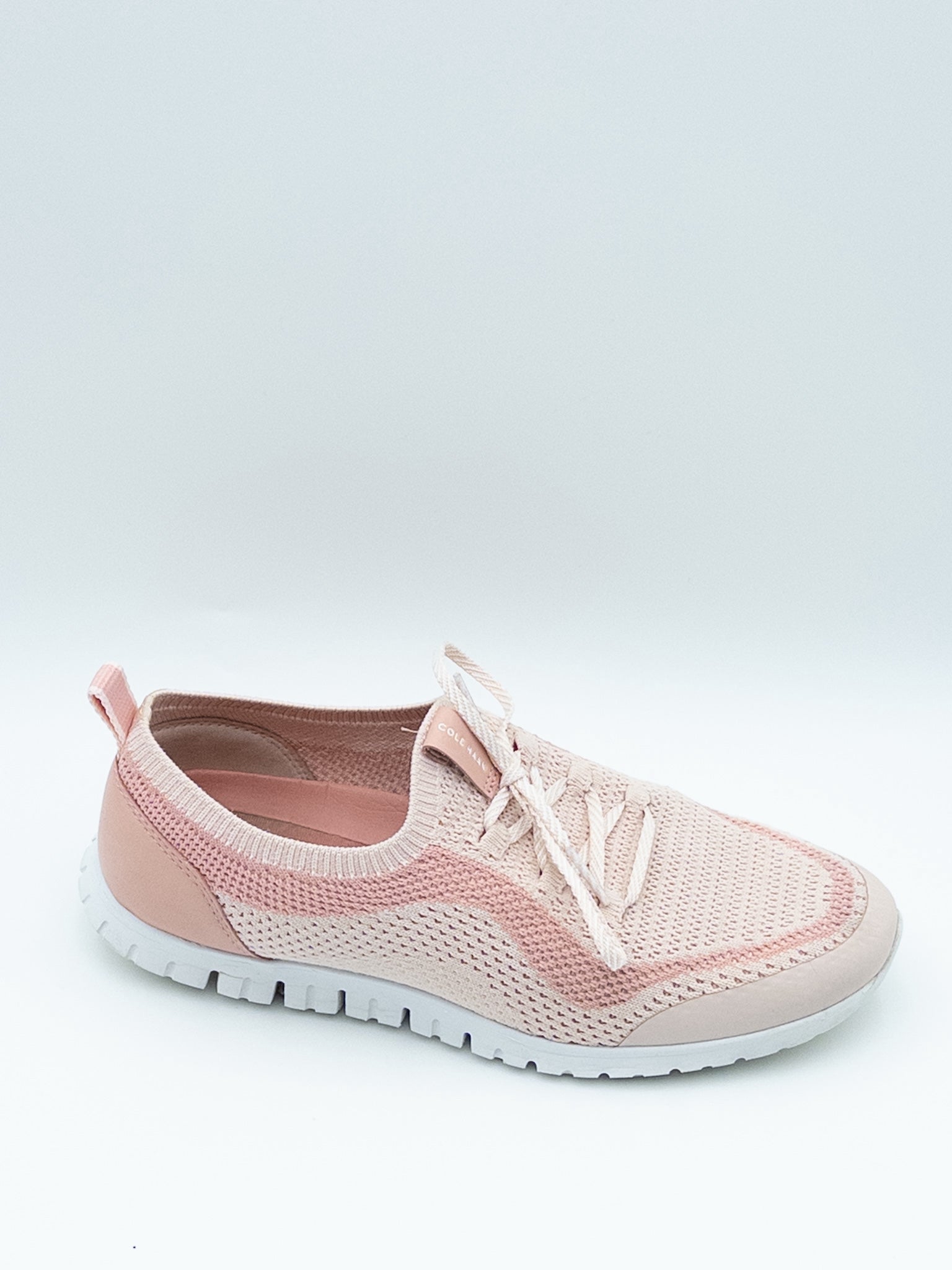 Cole Haan Pink Rose Tie Mesh 7 Sneakers