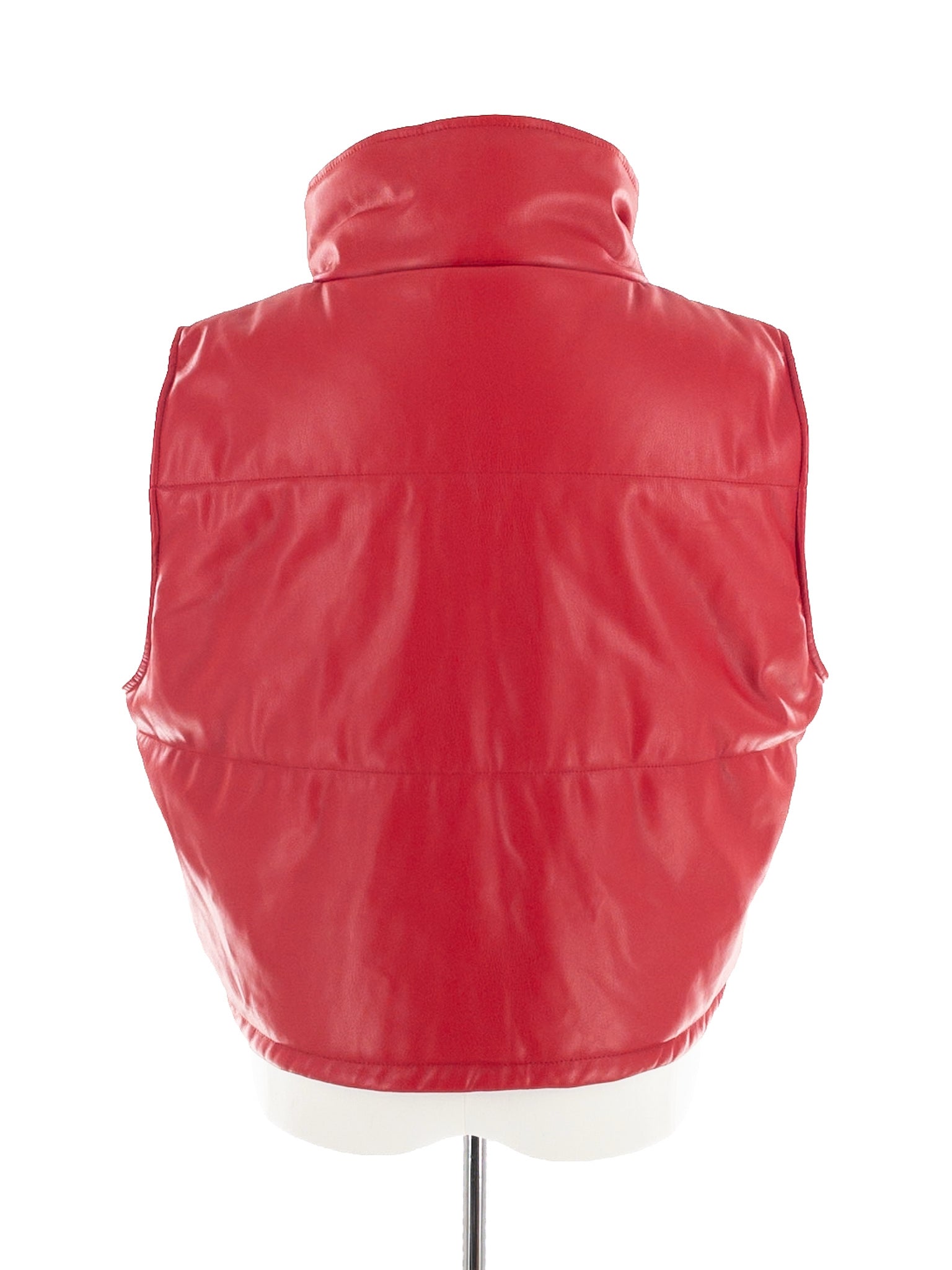 Anthropologie Red Polyester Size L Vest