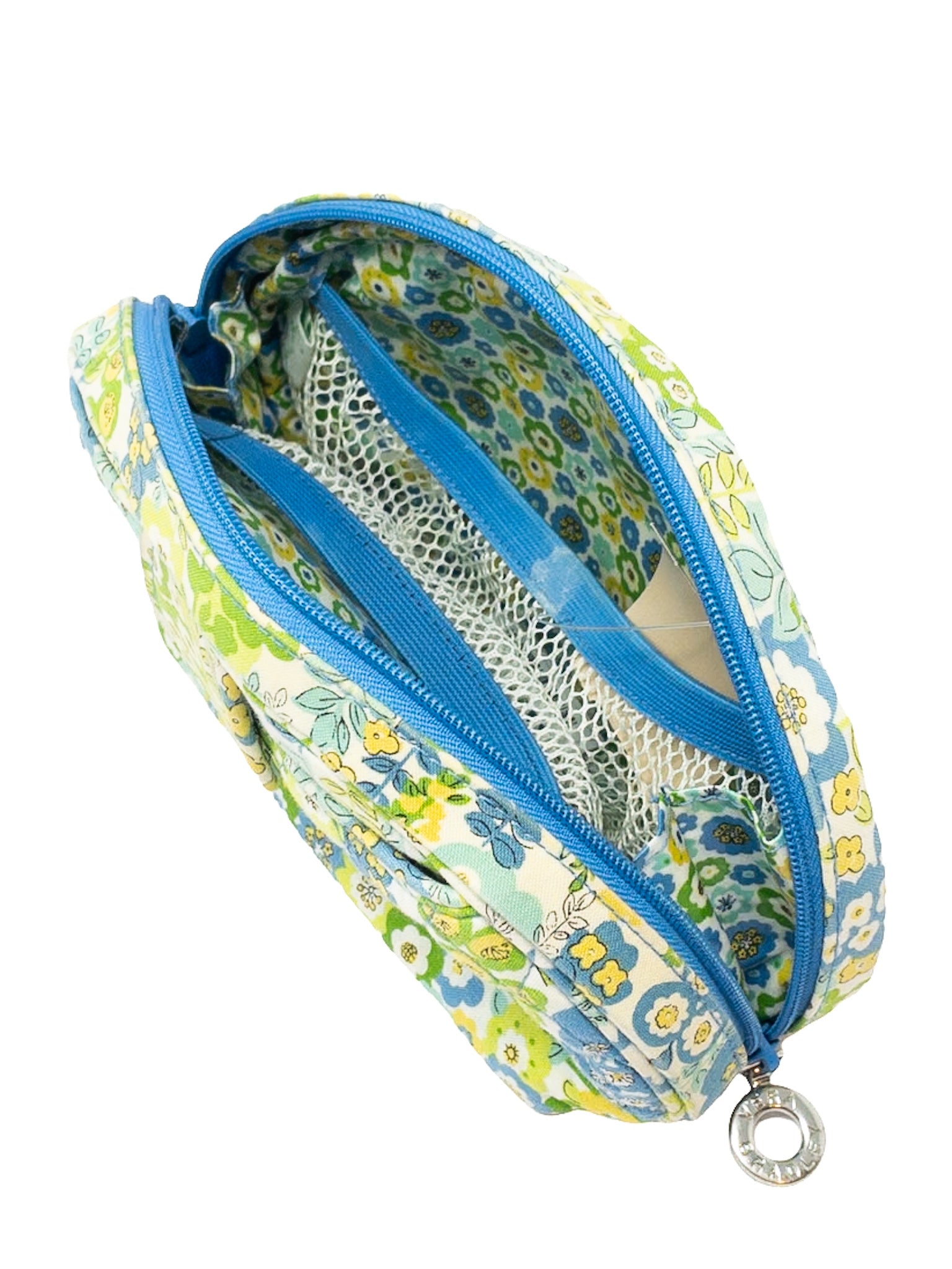 Vera Bradley Green Multi Floral Cotton Purse