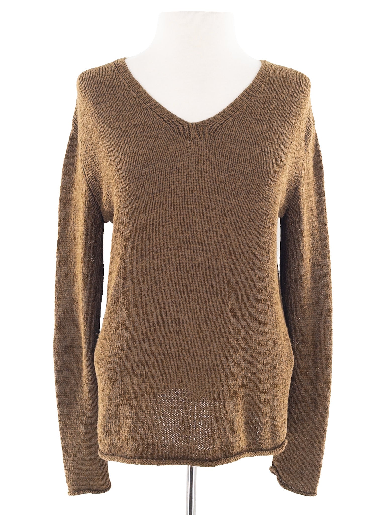 Saint Tropez West Bronze Acrylic Blend Size S Sweaters