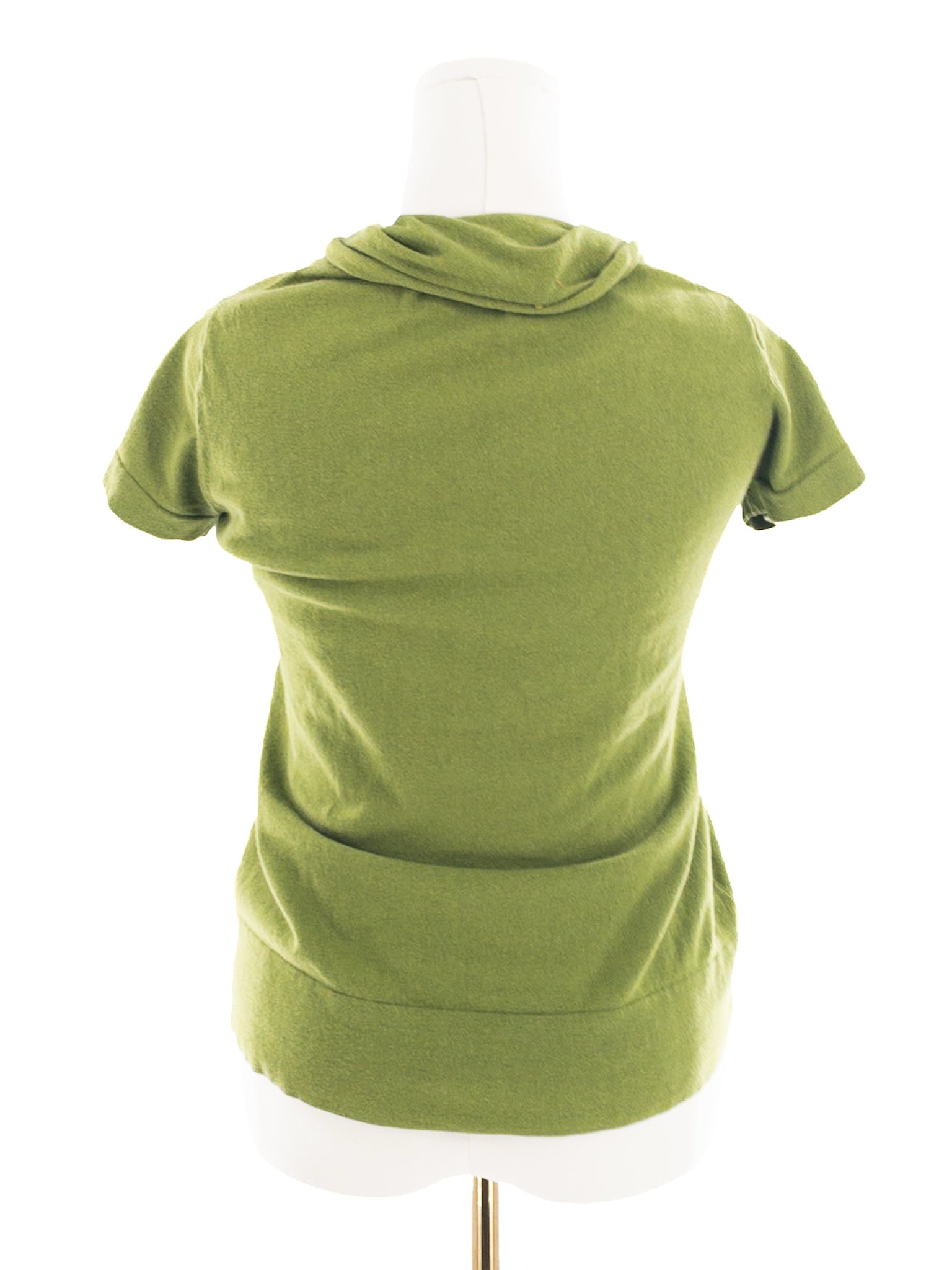 Banana Republic Green Silk Blend Short Sleeve Size L T Shirt