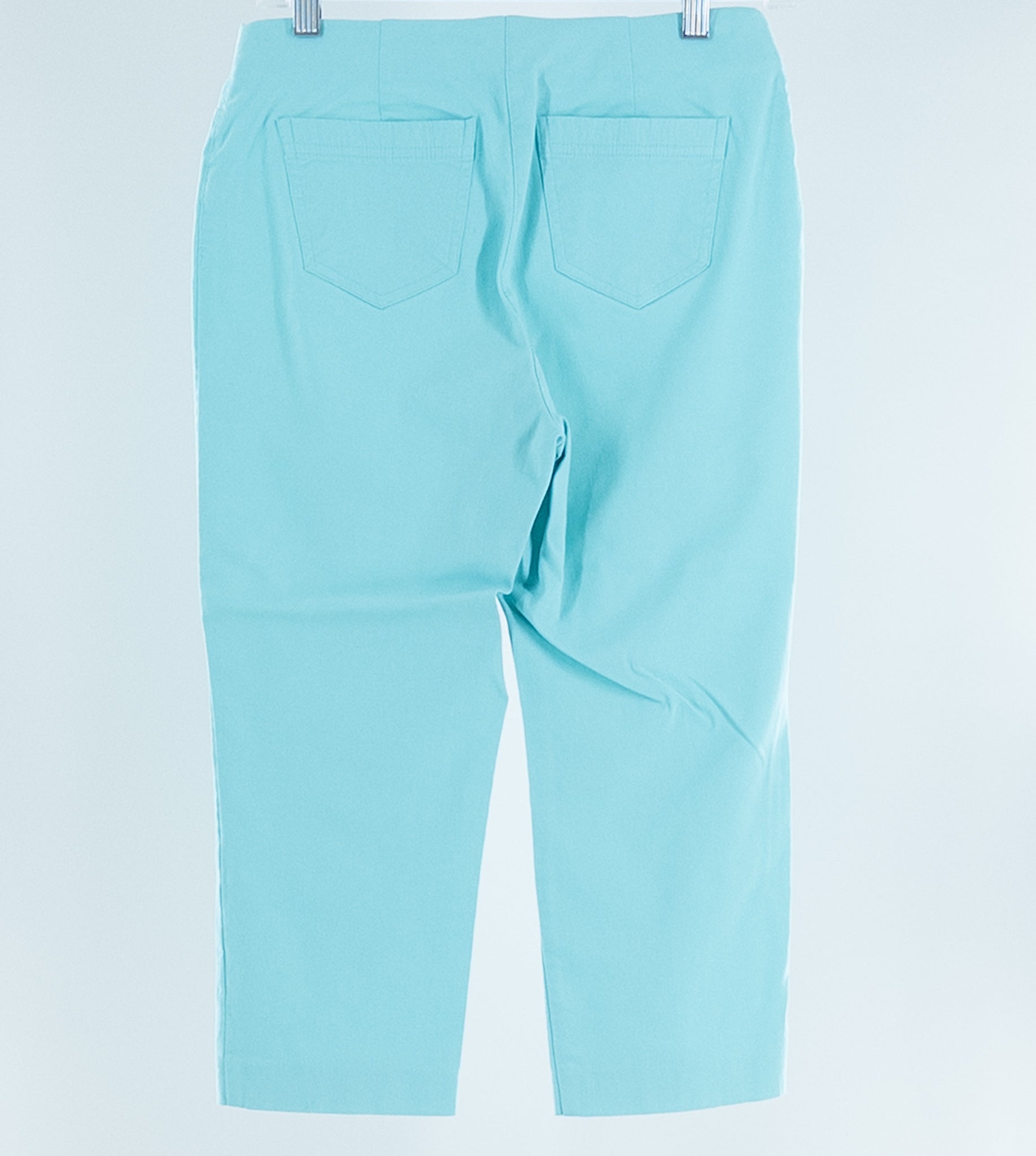 Style & Co Aqua Rayon Blend Capri Size MP Pants