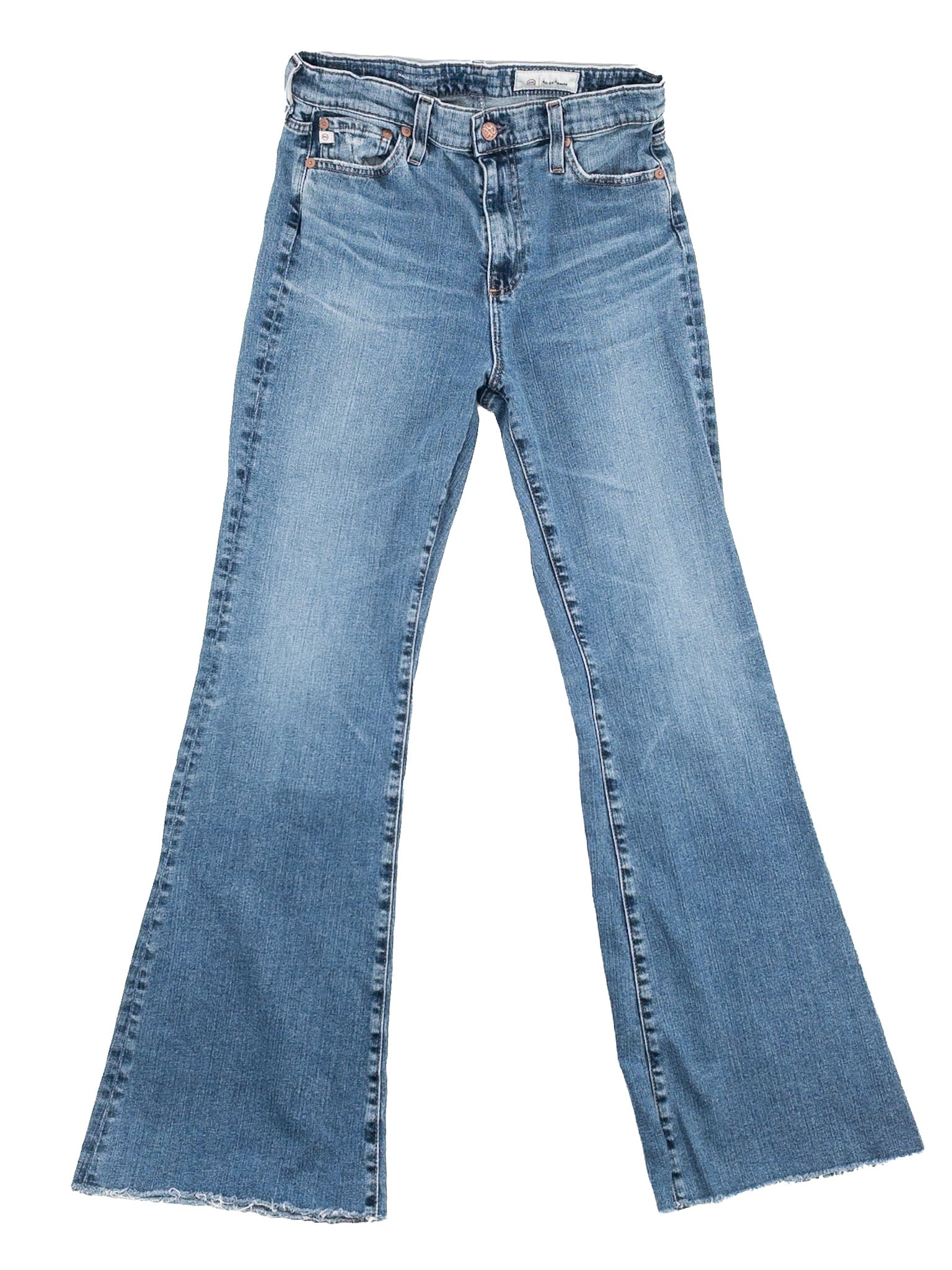 AG Denim Cotton Blend Flare Size 4 Jeans