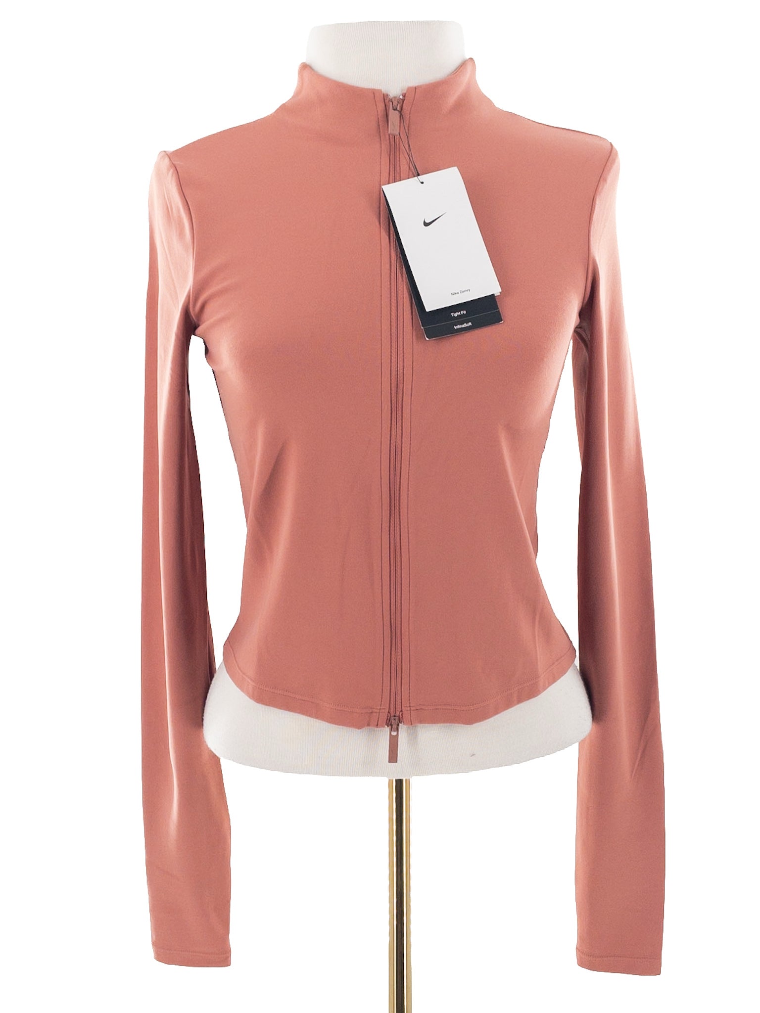 Nike Rose Zip Stretch Size S Sweatshirts/Active