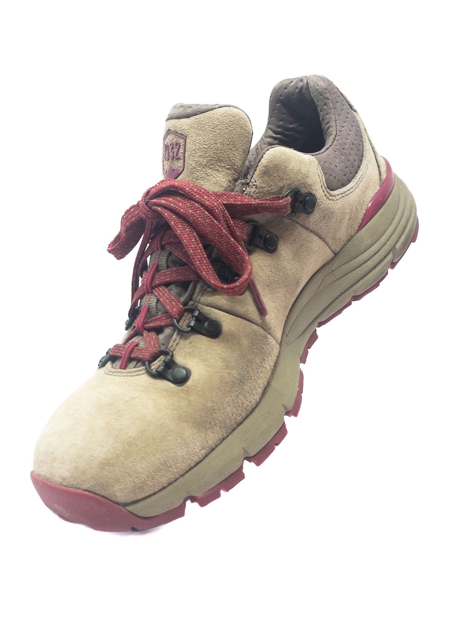 Danner Stone Burgundy Tie Leather 8 Shoes