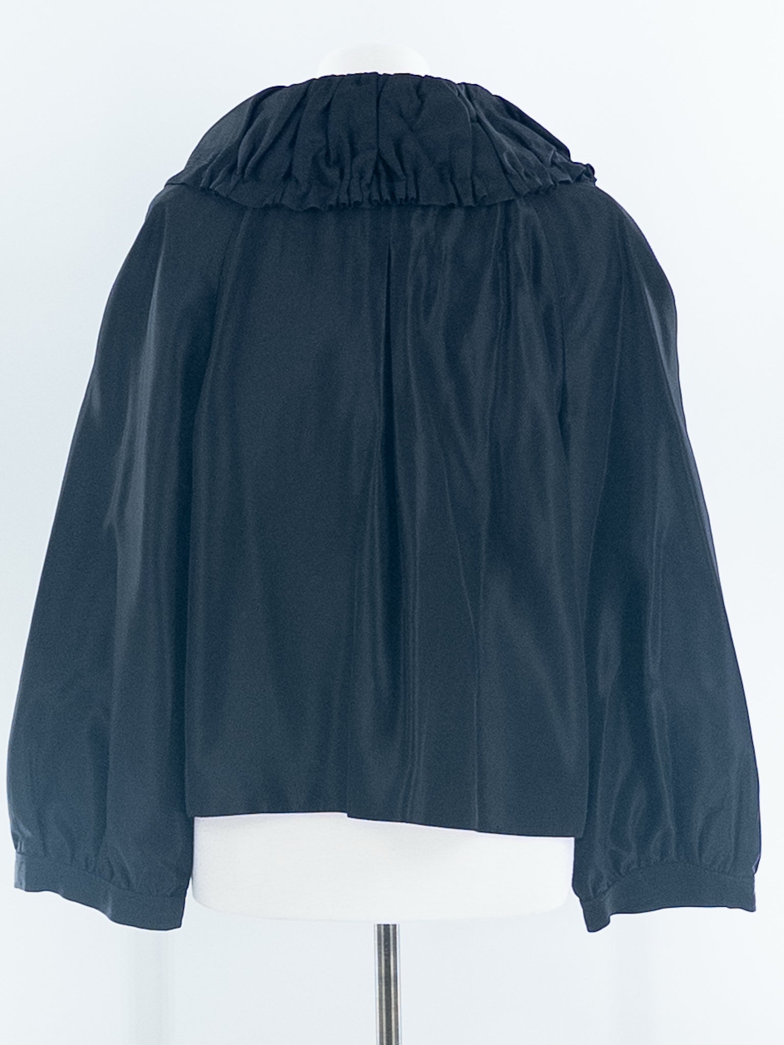 St. John Black Acetate Blend Size XL Blazer