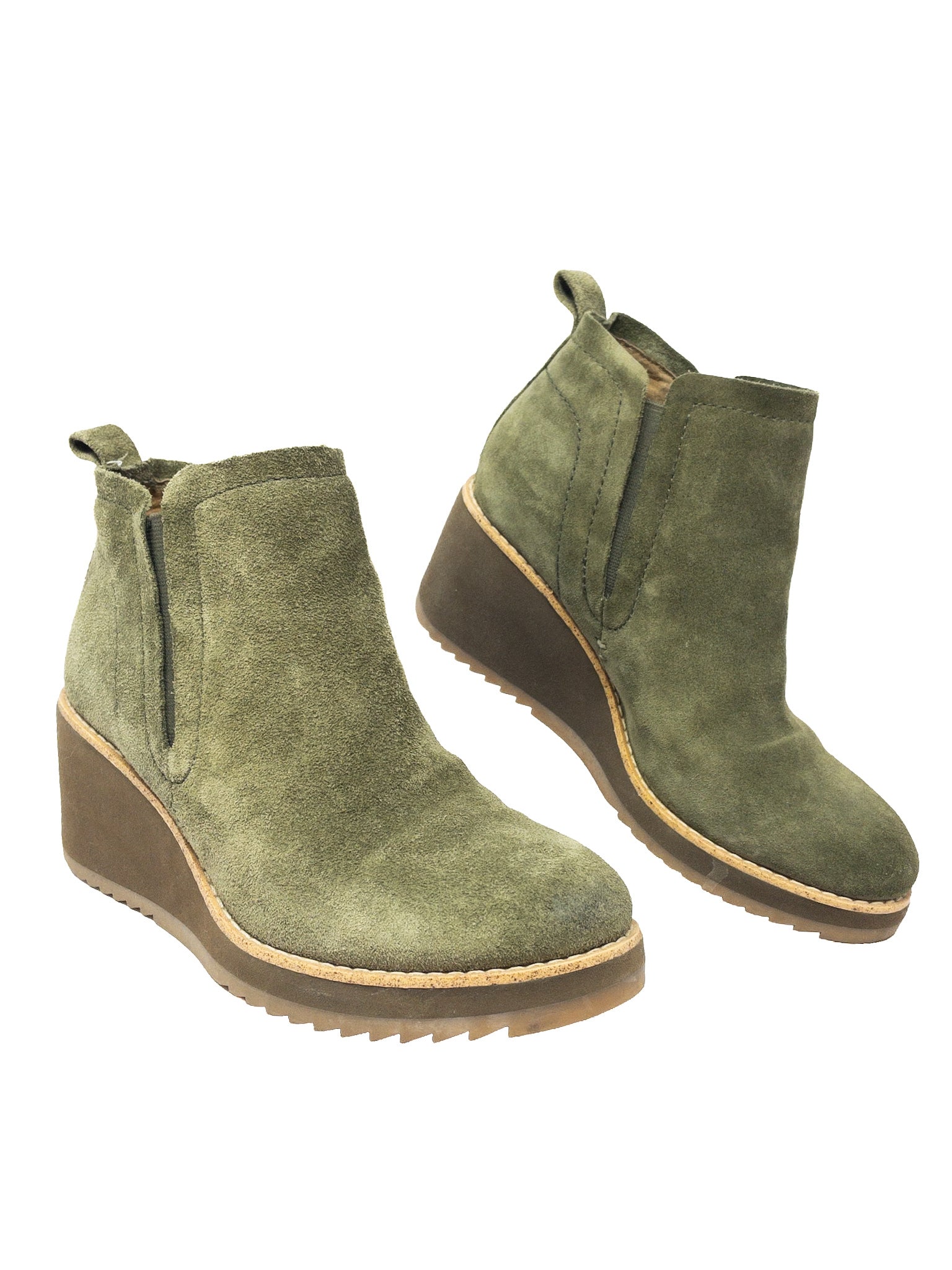 Sofft Olive Suede 6.5 Shoes